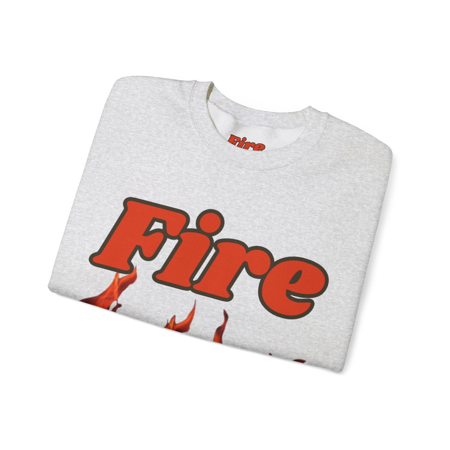 Unisex Heavy Blend™ Crewneck Sweatshirt (Fire)