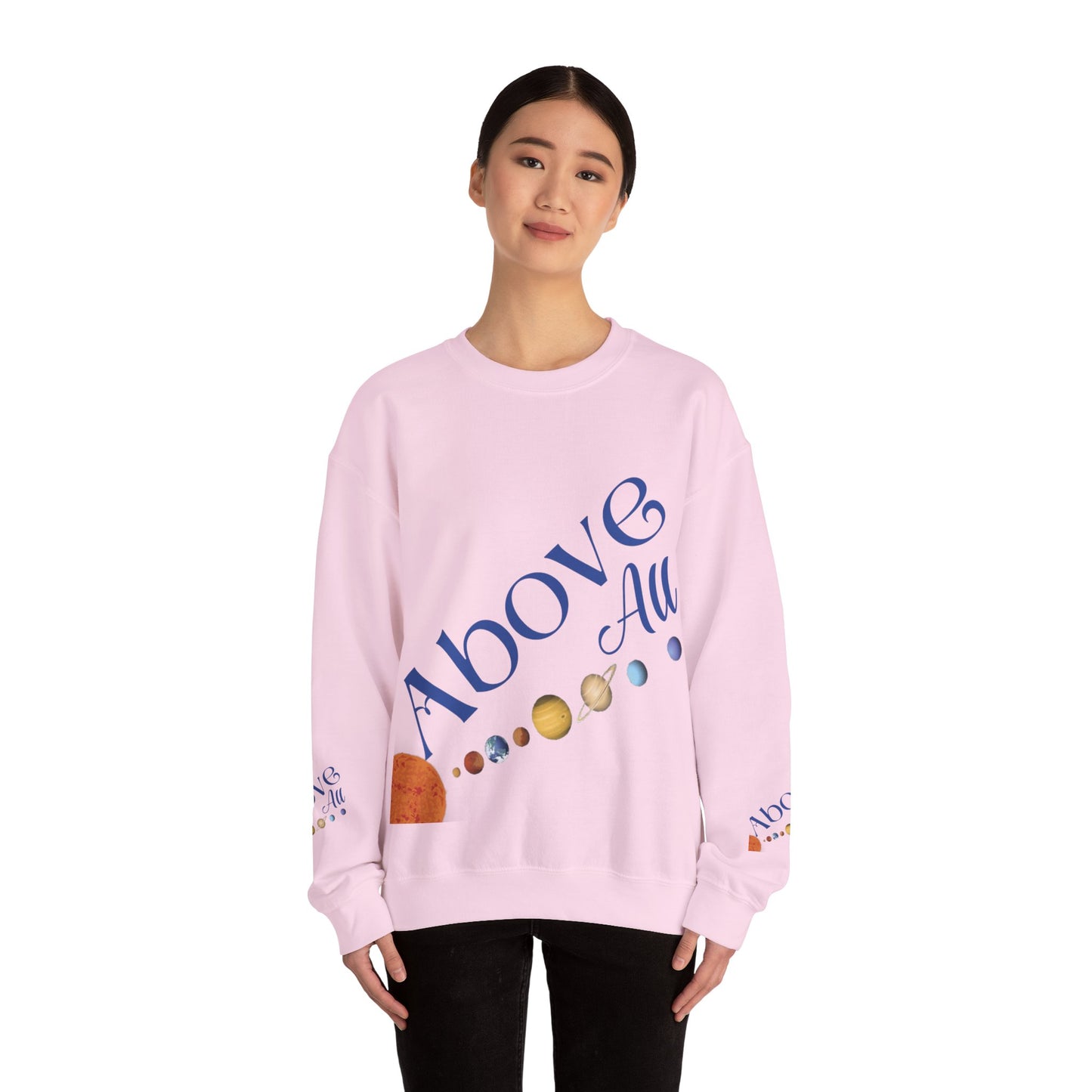 Unisex Heavy Blend™ Crewneck Sweatshirt (Above all)