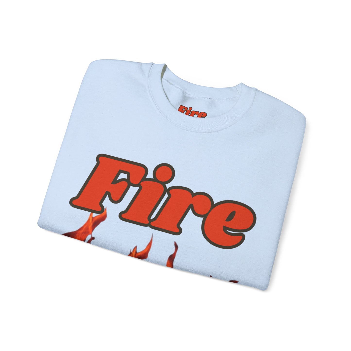 Unisex Heavy Blend™ Crewneck Sweatshirt (Fire)