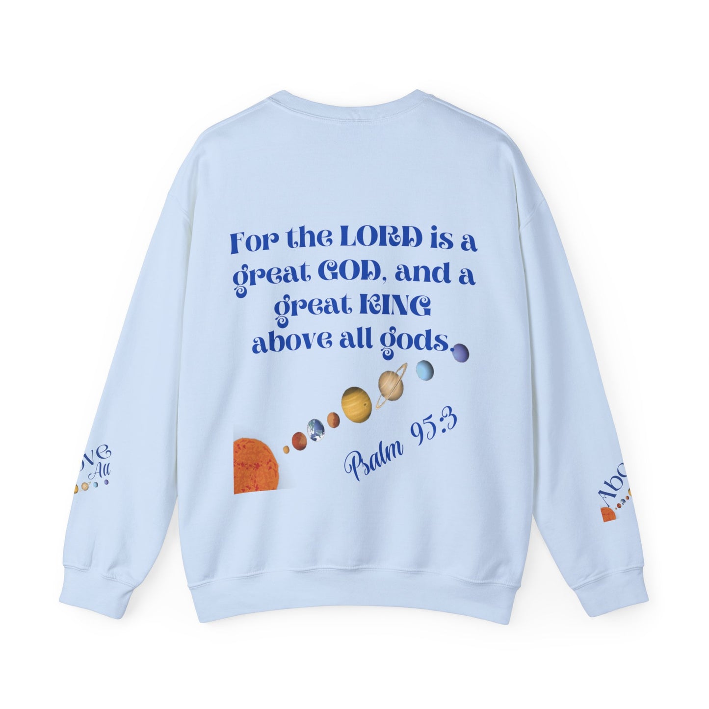 Unisex Heavy Blend™ Crewneck Sweatshirt (Above all)