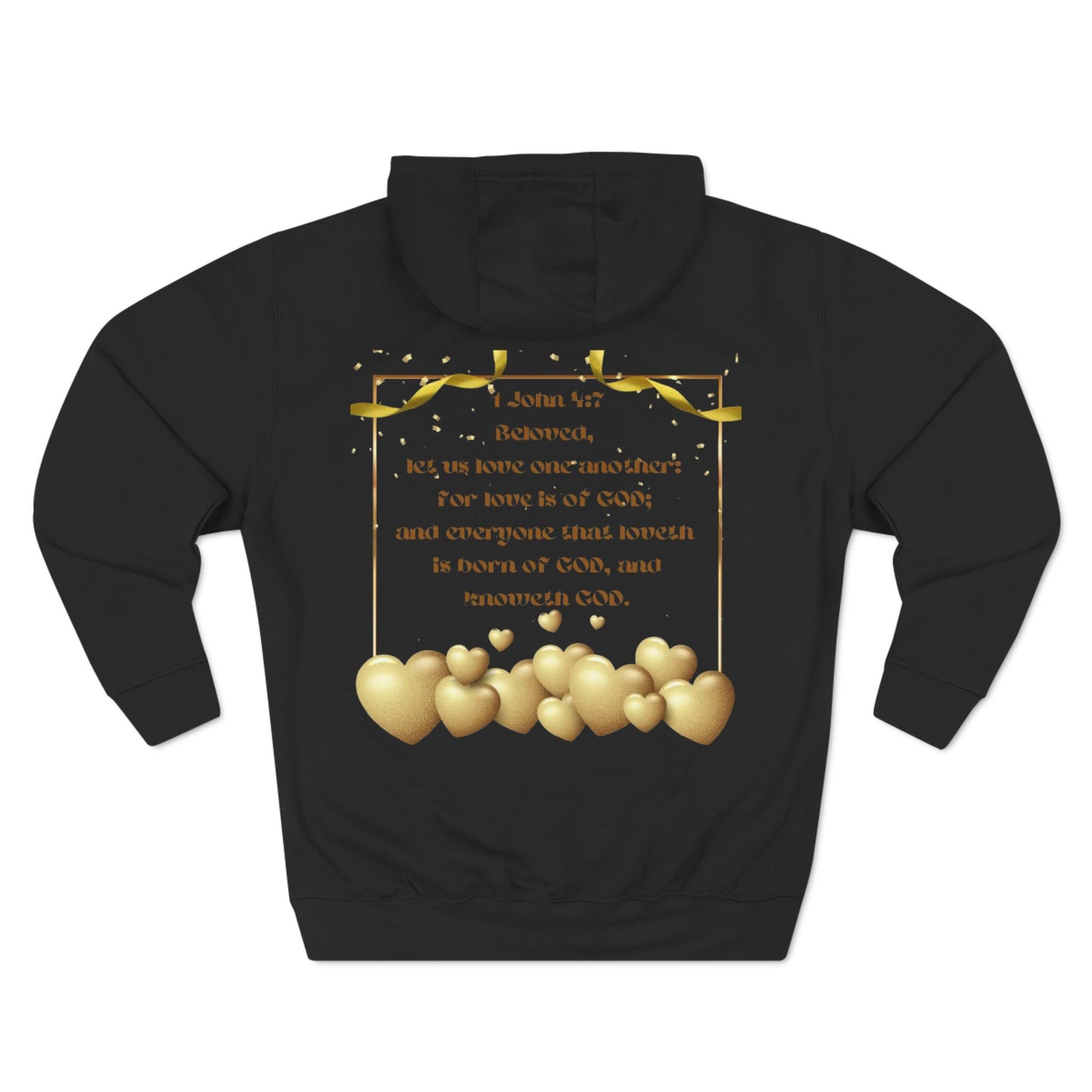 Three-Panel Fleece Hoodie (North America-ForLove)