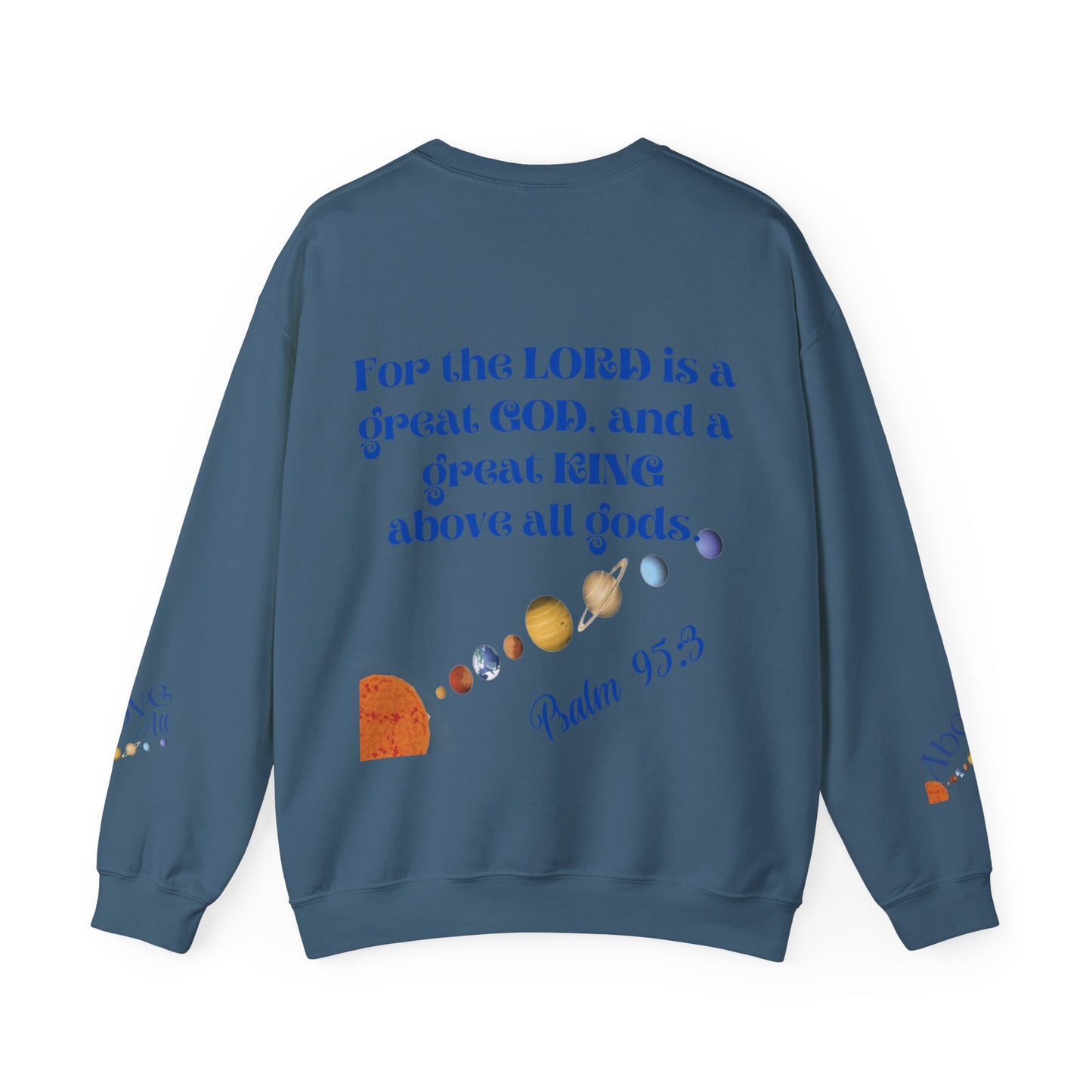 Unisex Heavy Blend™ Crewneck Sweatshirt (Above all)