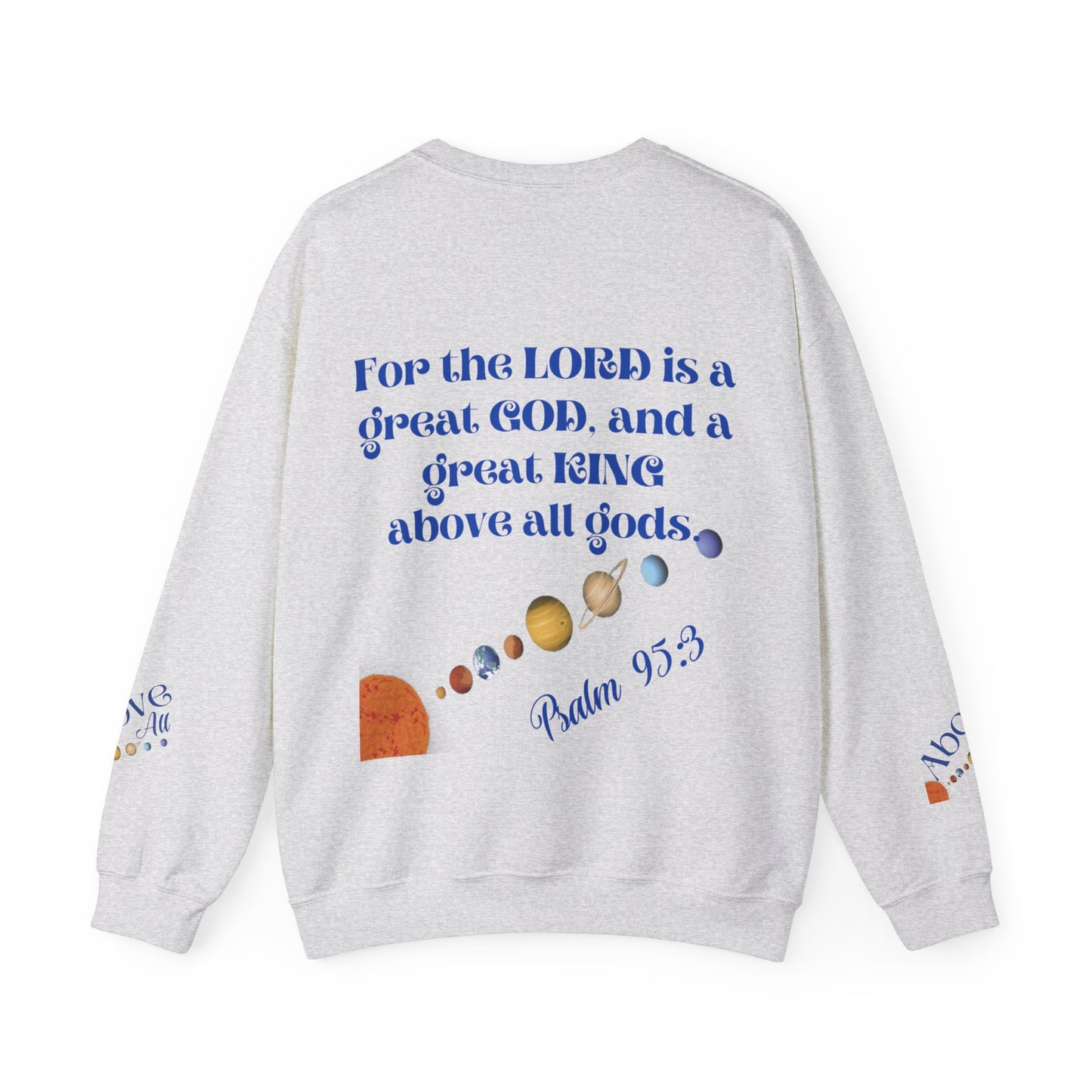Unisex Heavy Blend™ Crewneck Sweatshirt (Above all)