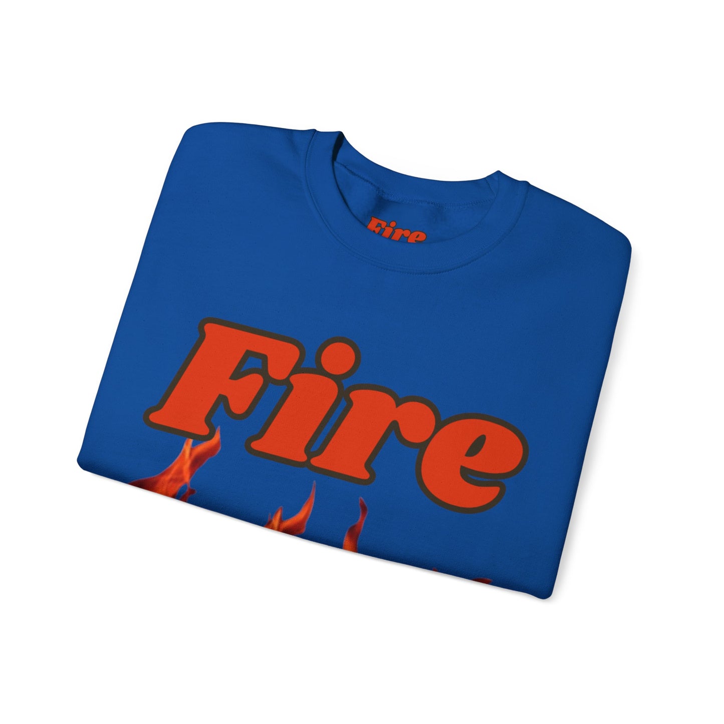 Unisex Heavy Blend™ Crewneck Sweatshirt (Fire)