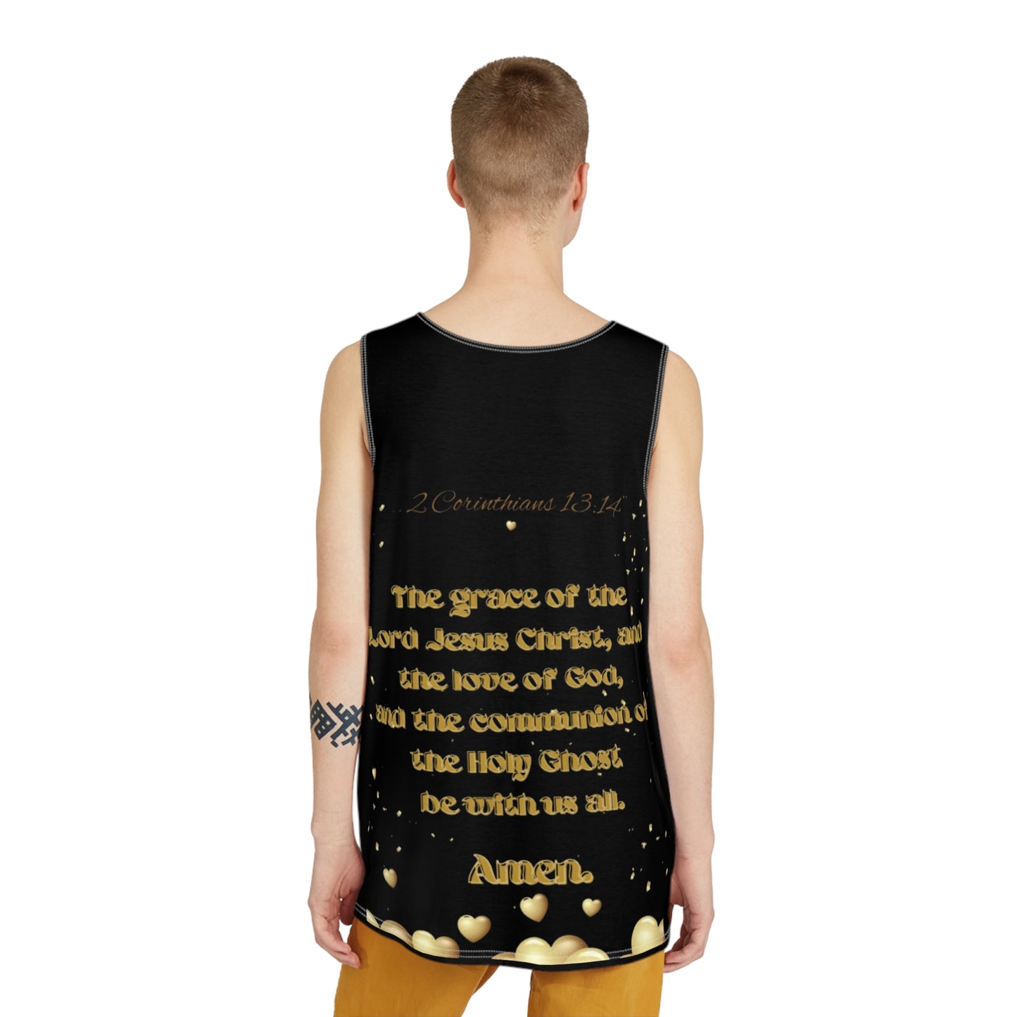 Men's Tank (Love of GOD-Black)