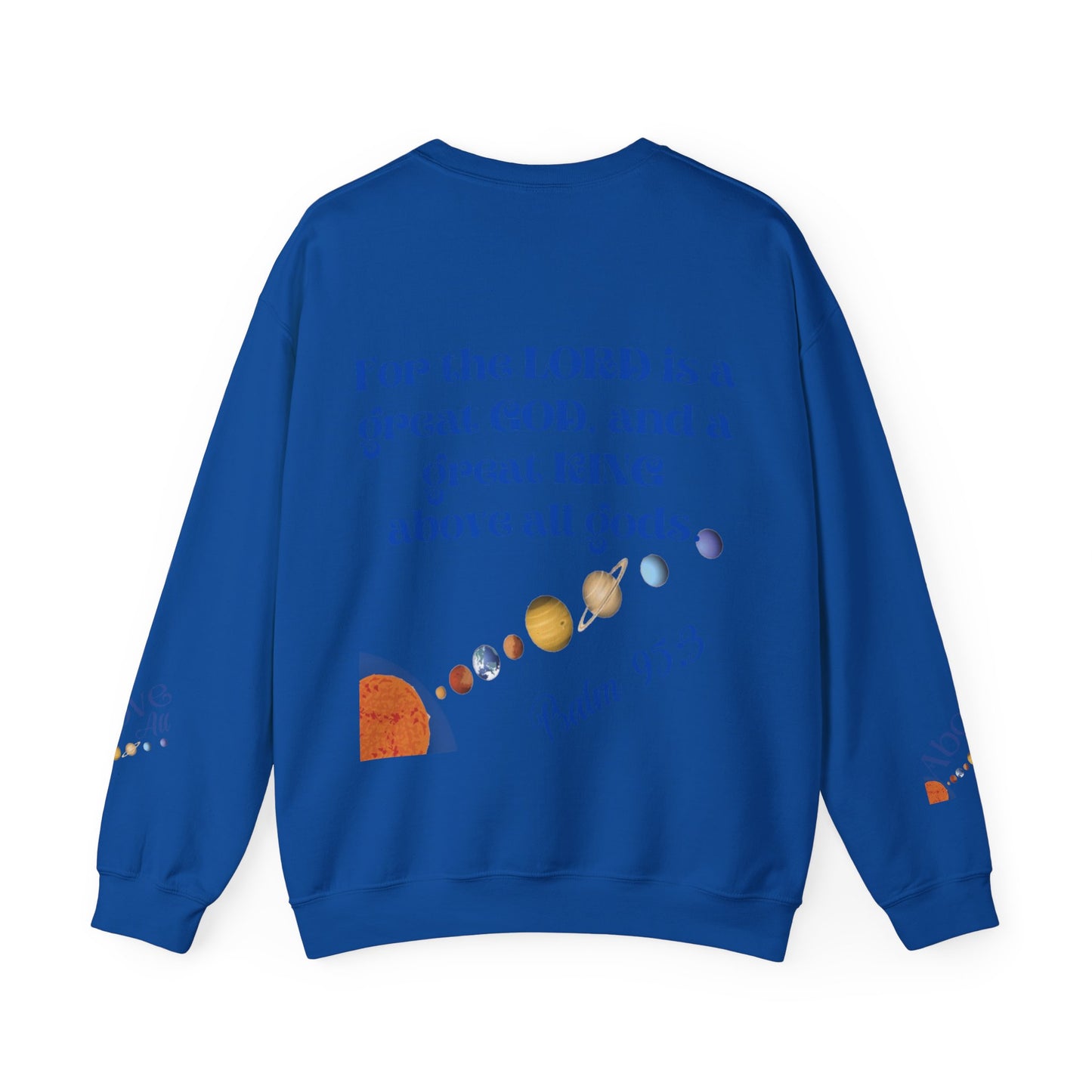 Unisex Heavy Blend™ Crewneck Sweatshirt (Above all)