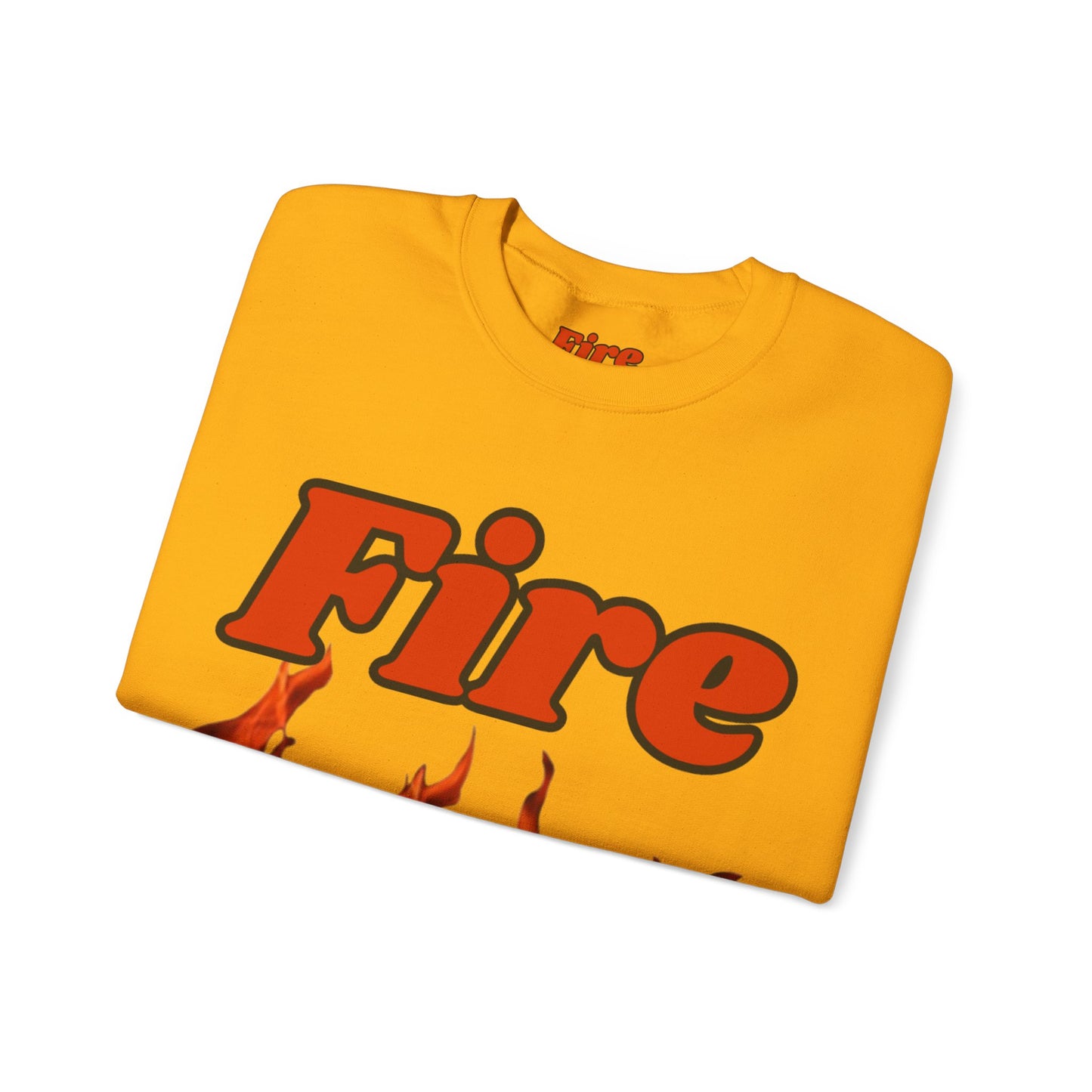 Unisex Heavy Blend™ Crewneck Sweatshirt (Fire)