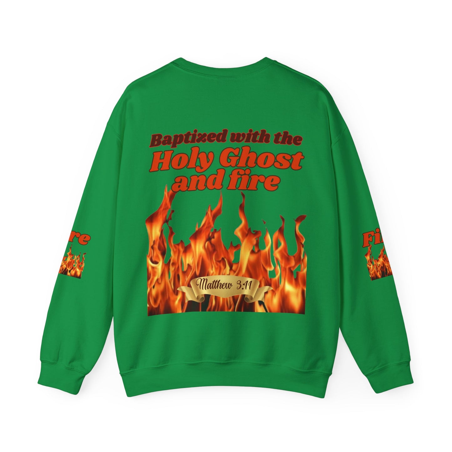 Unisex Heavy Blend™ Crewneck Sweatshirt (Fire)