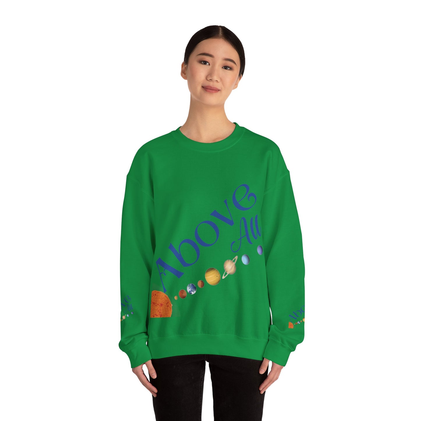 Unisex Heavy Blend™ Crewneck Sweatshirt (Above all)