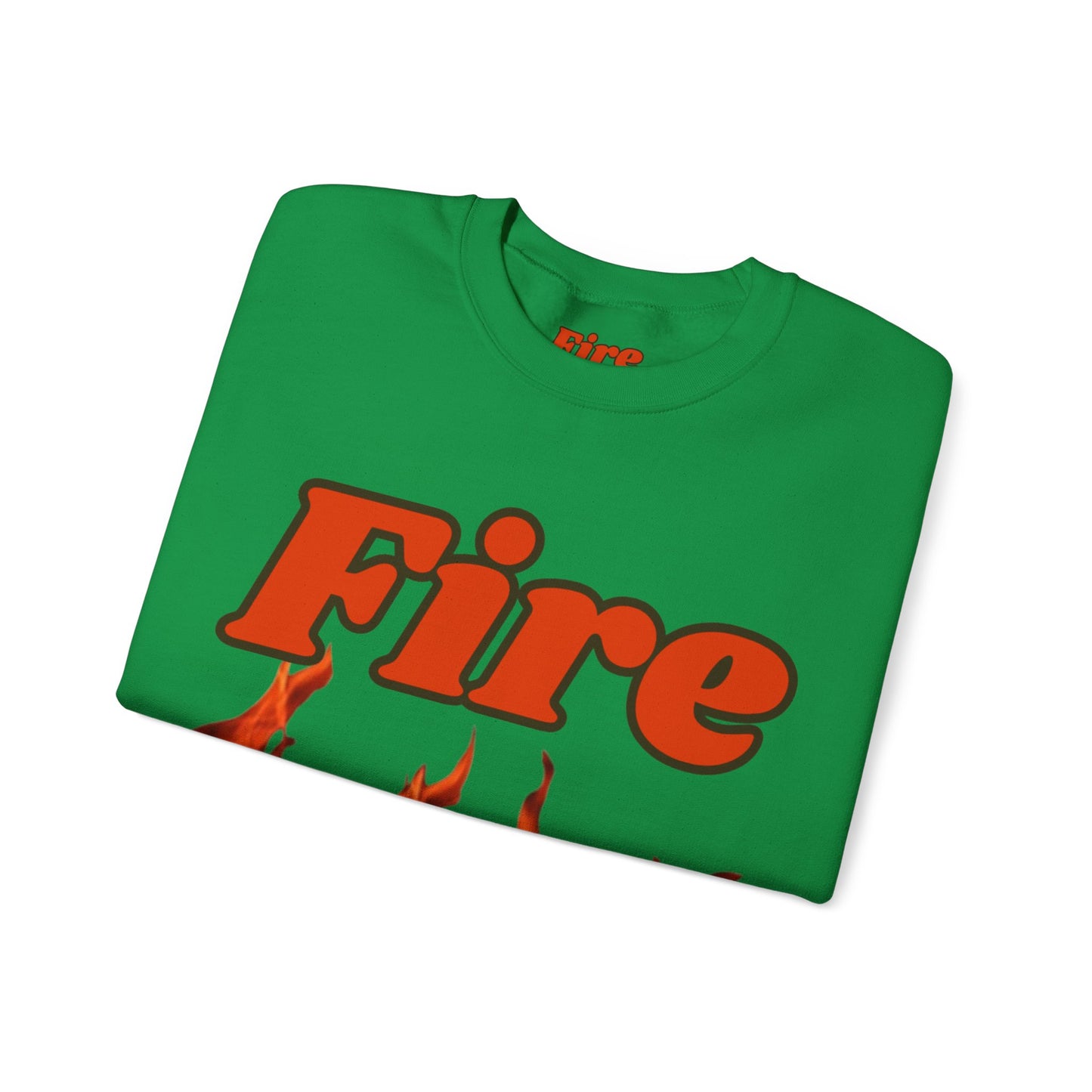 Unisex Heavy Blend™ Crewneck Sweatshirt (Fire)