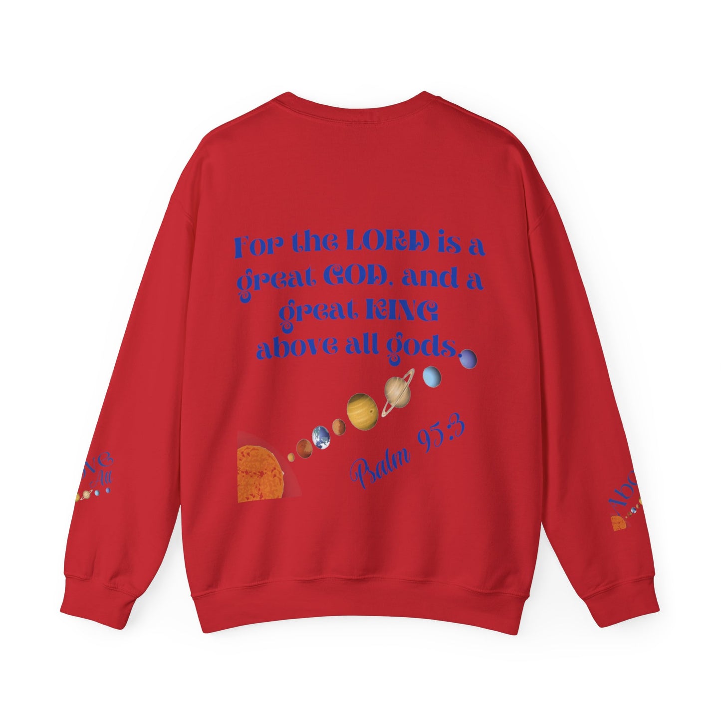 Unisex Heavy Blend™ Crewneck Sweatshirt (Above all)
