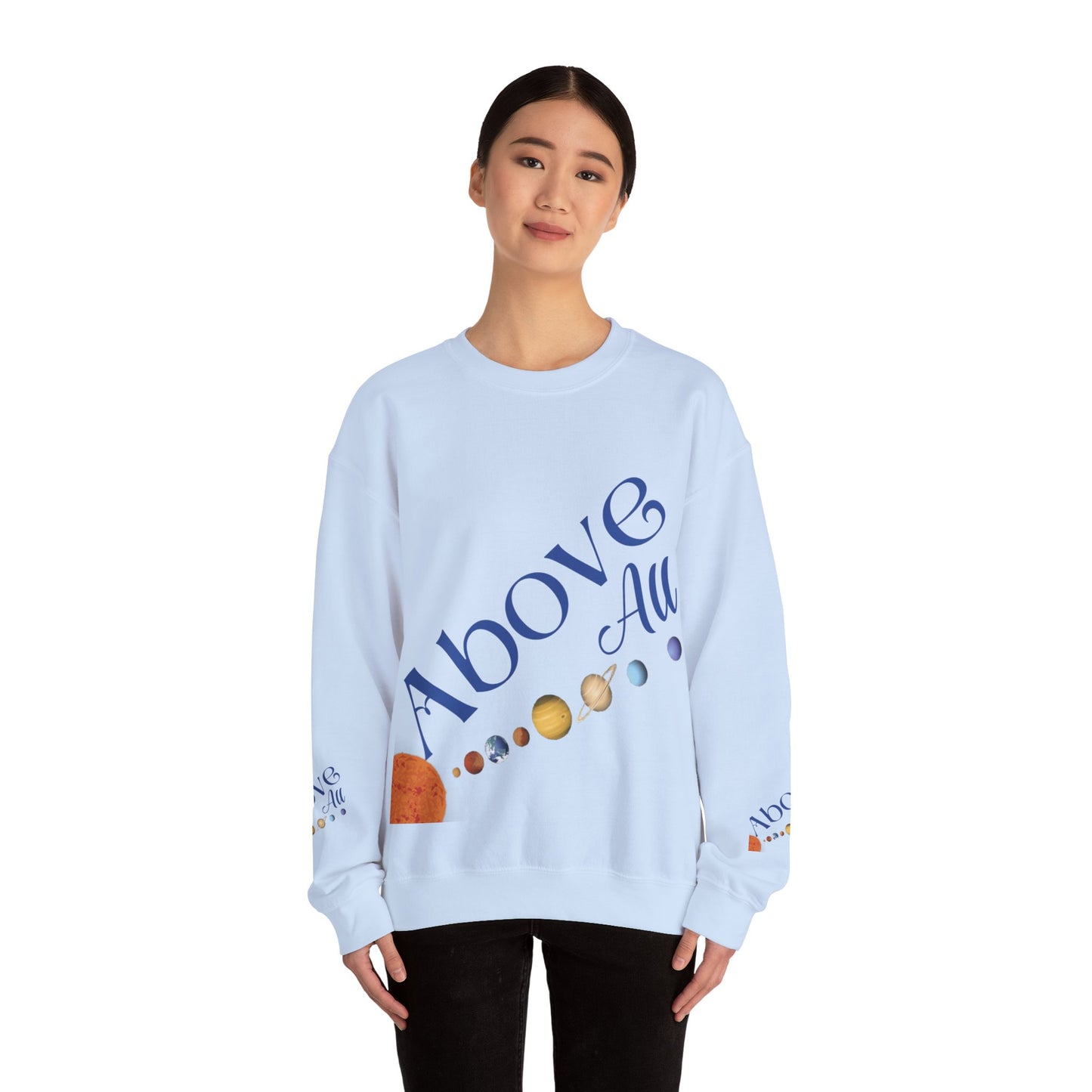 Unisex Heavy Blend™ Crewneck Sweatshirt (Above all)