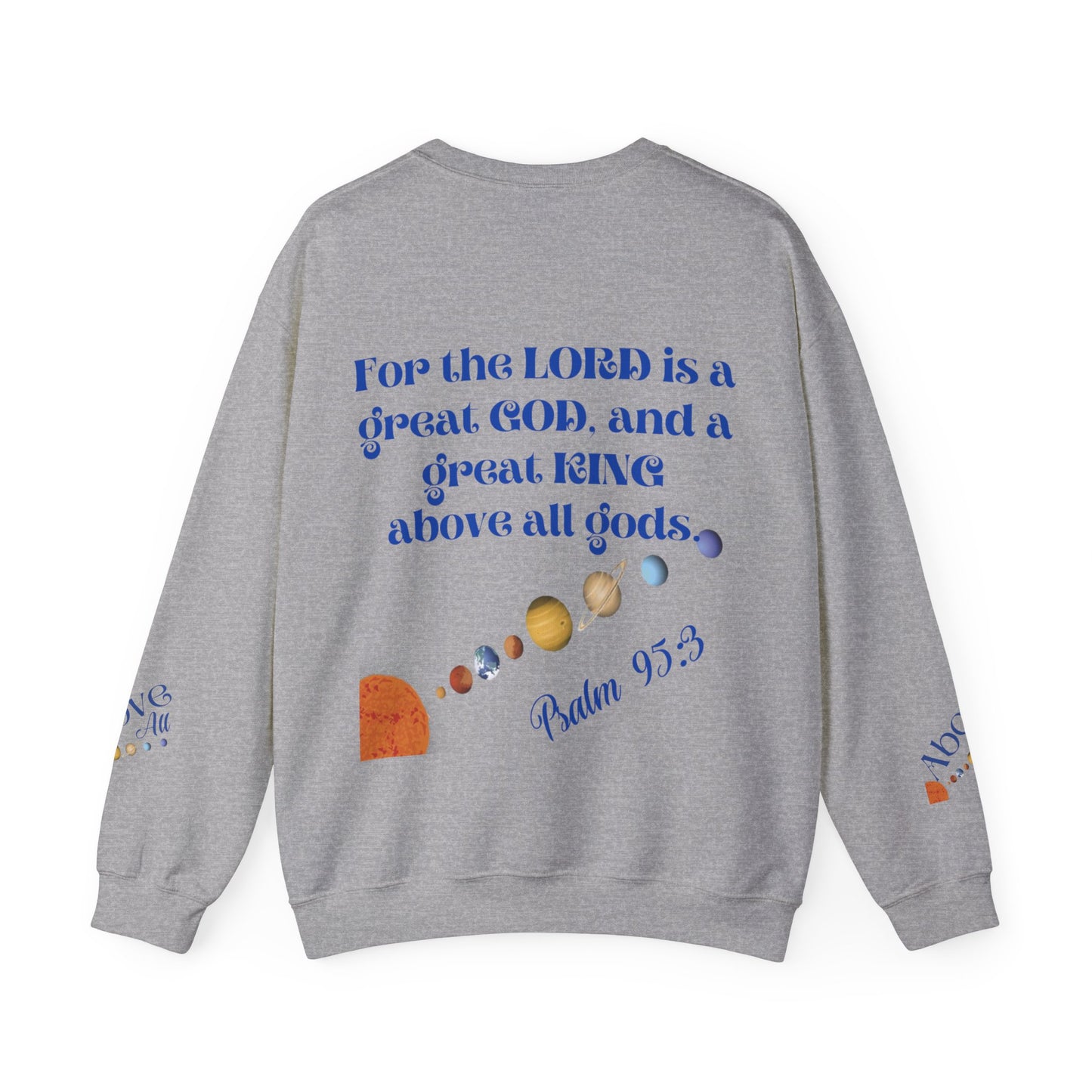 Unisex Heavy Blend™ Crewneck Sweatshirt (Above all)