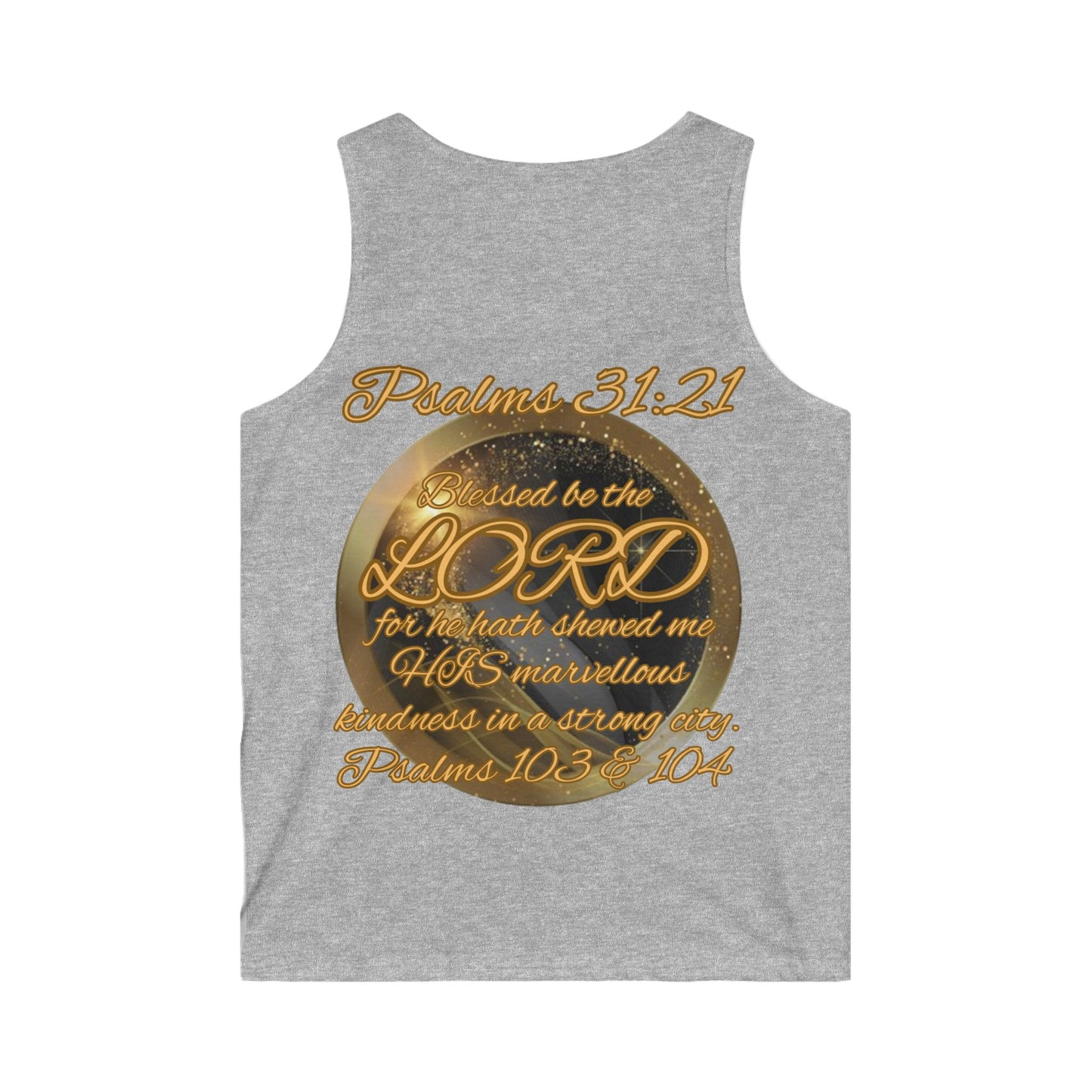 Men's Softstyle Tank Top (America-Blessed)