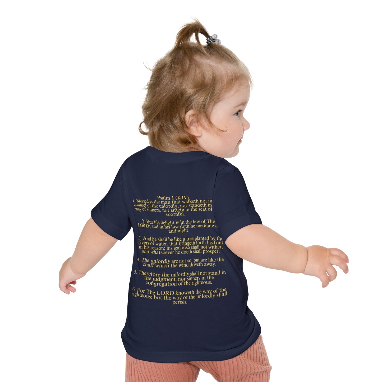 Baby Short Sleeve T-Shirt (Psalm 1)