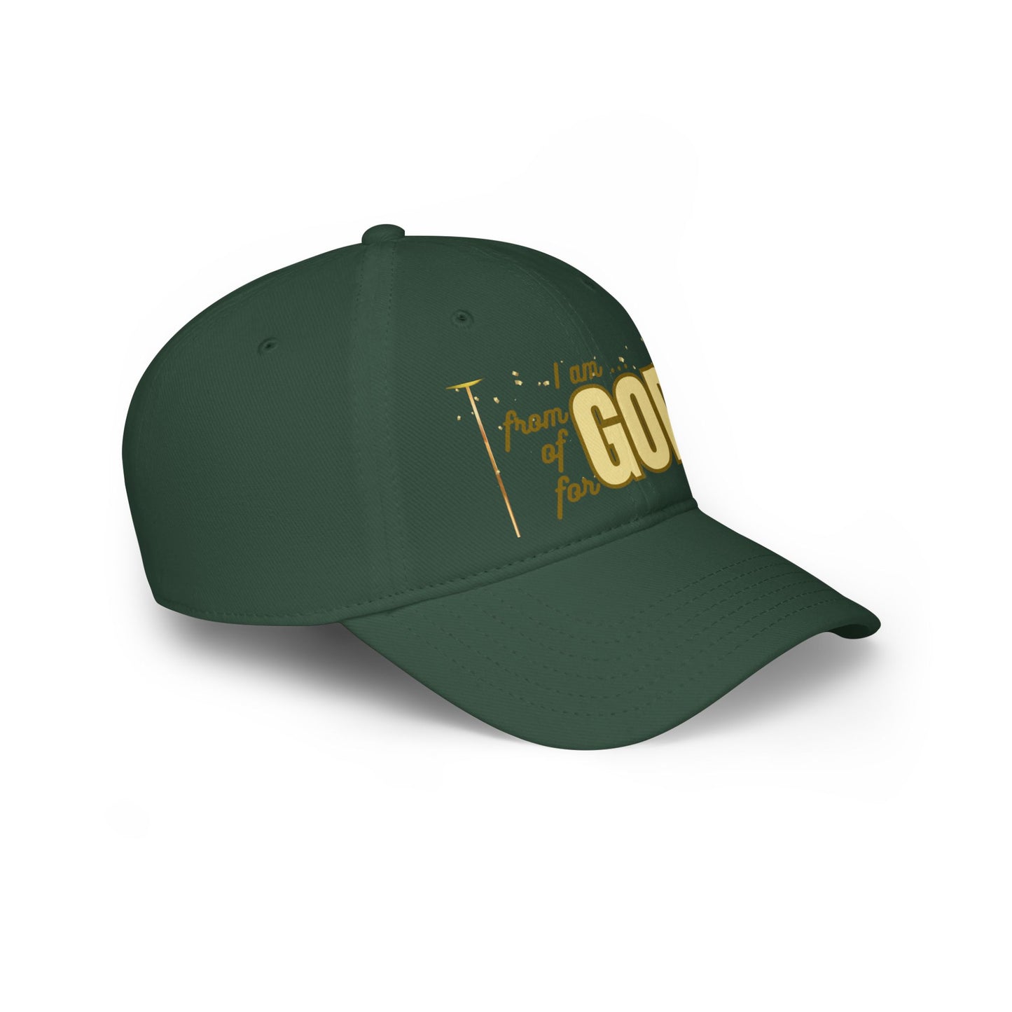 Baseball Cap (From, of and For God)