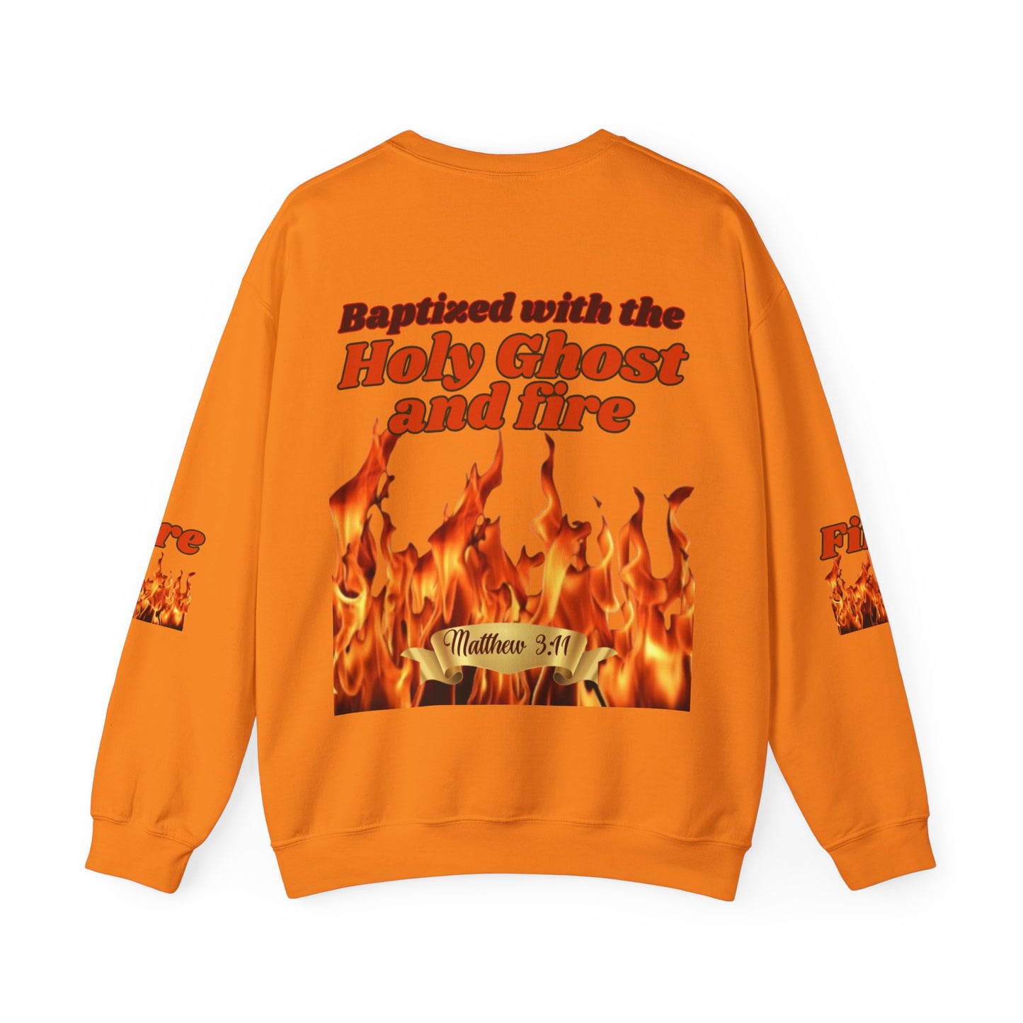 Unisex Heavy Blend™ Crewneck Sweatshirt (Fire)