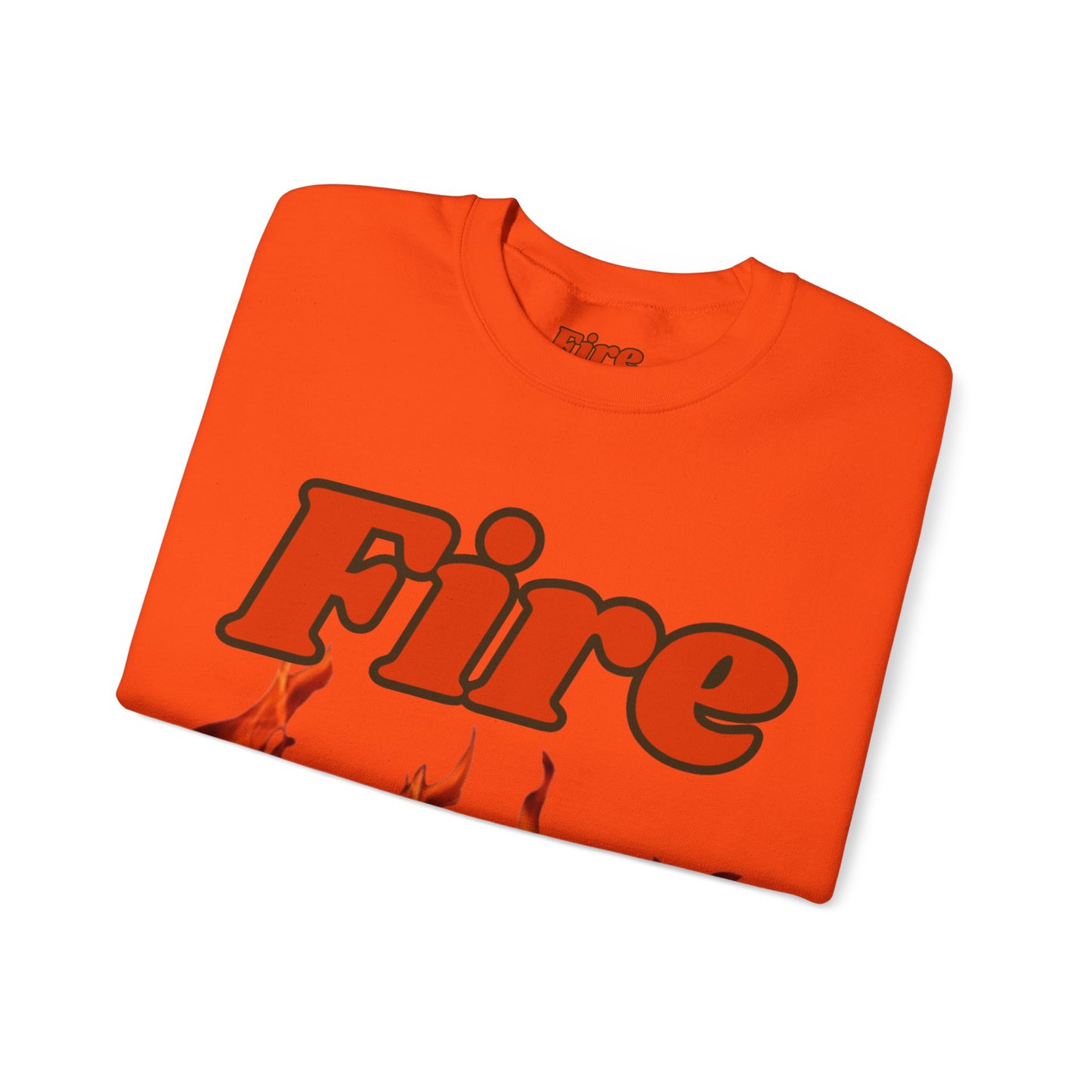 Unisex Heavy Blend™ Crewneck Sweatshirt (Fire)