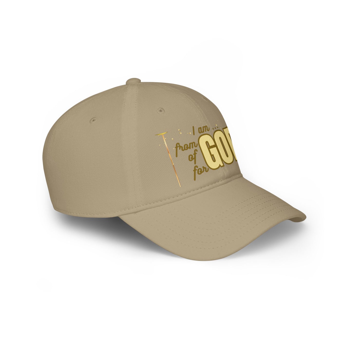 Baseball Cap (From, of and For God)