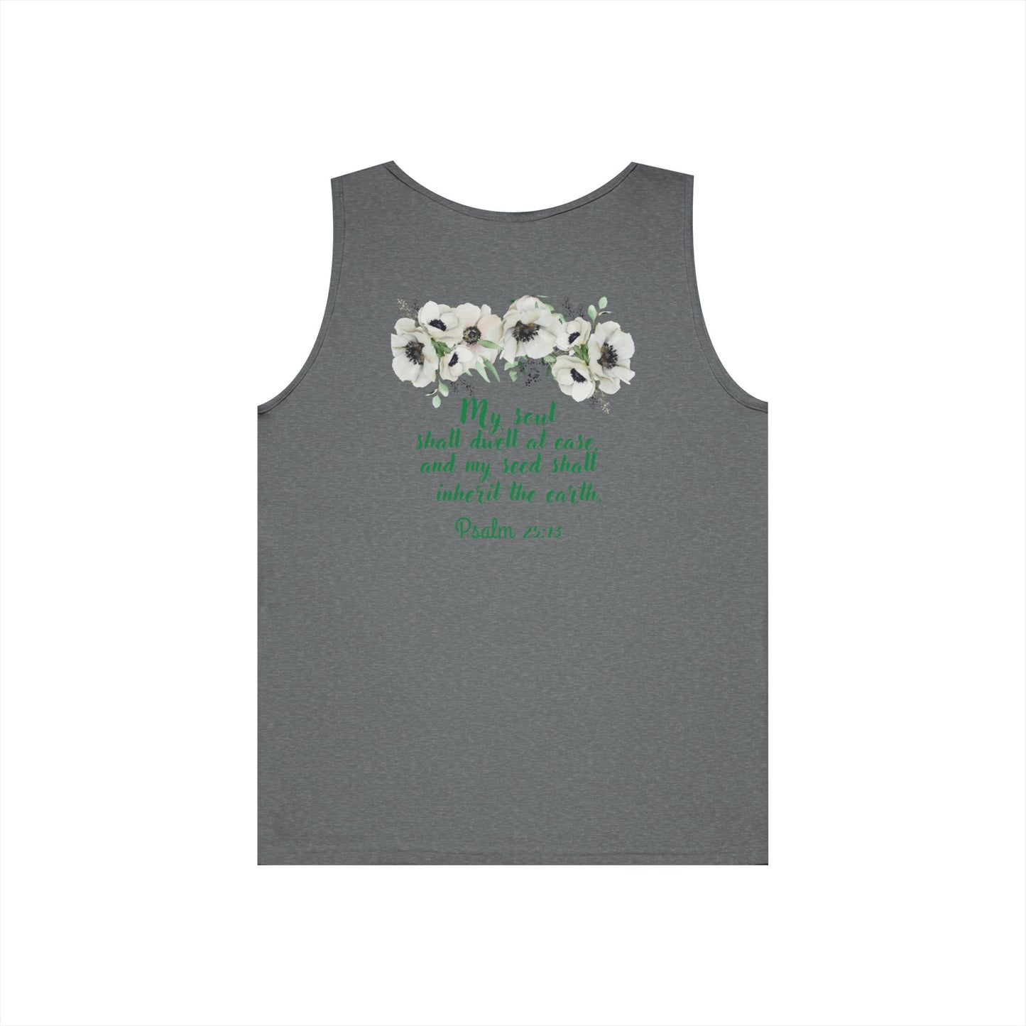 Unisex Heavy Cotton Tank Top (Floral-Ease)