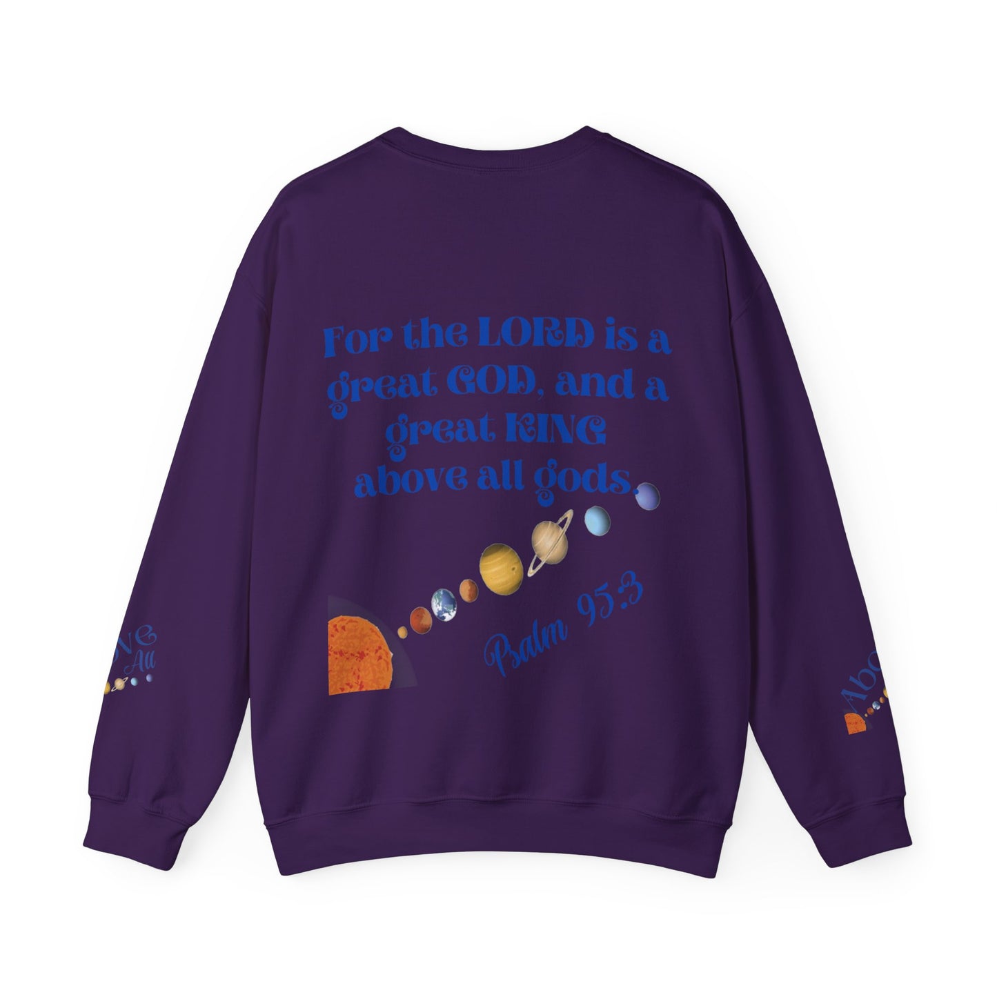 Unisex Heavy Blend™ Crewneck Sweatshirt (Above all)