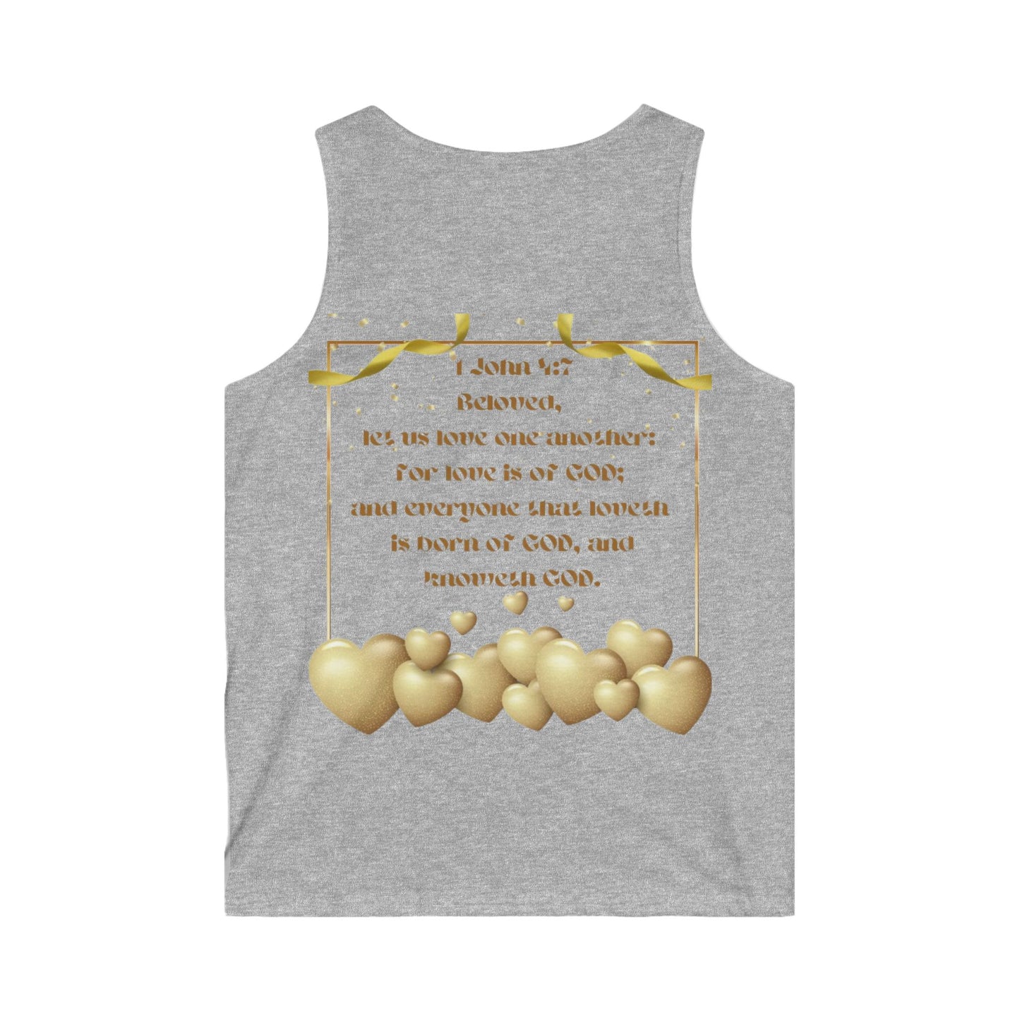 Men's Softstyle Tank Top (America-ForLove)