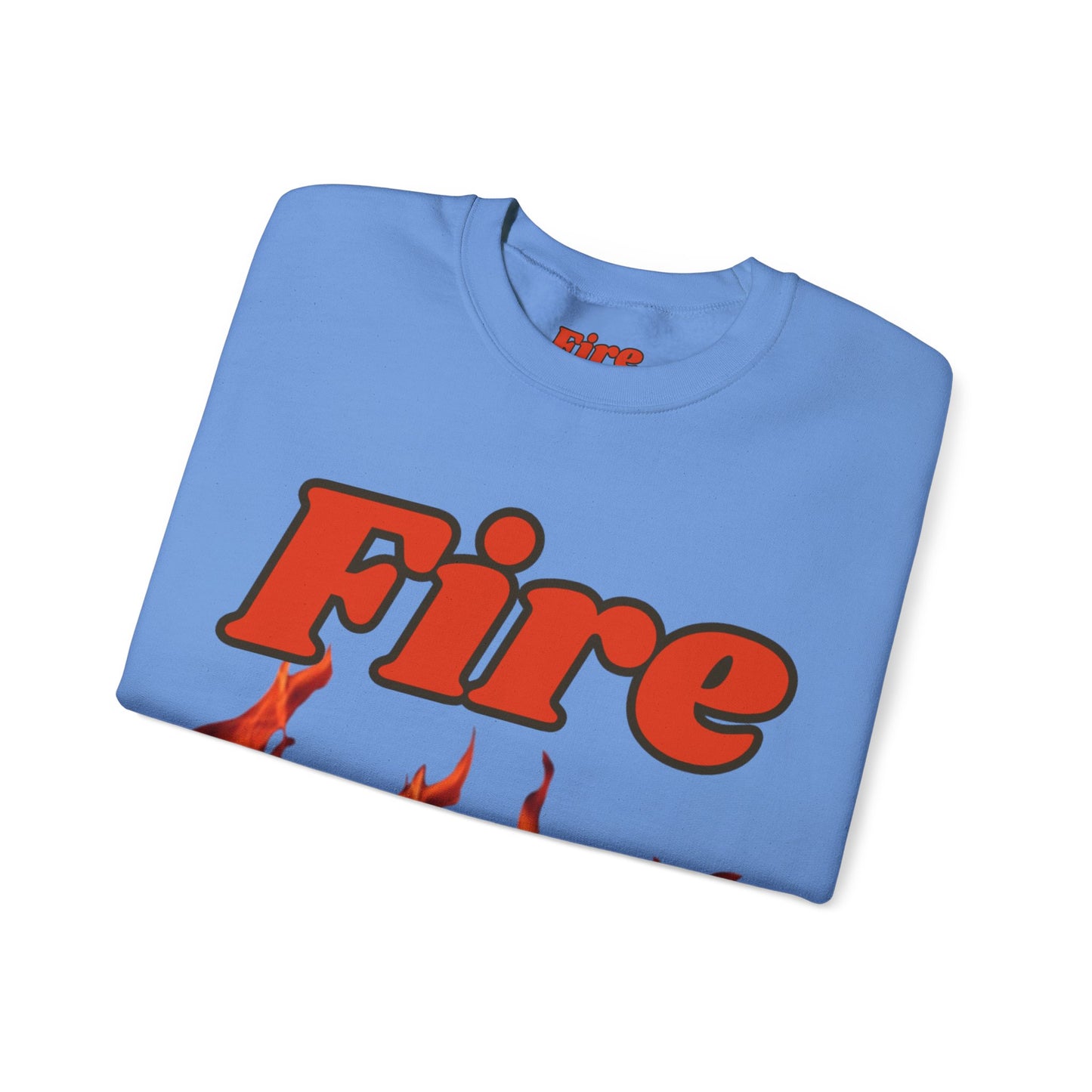 Unisex Heavy Blend™ Crewneck Sweatshirt (Fire)