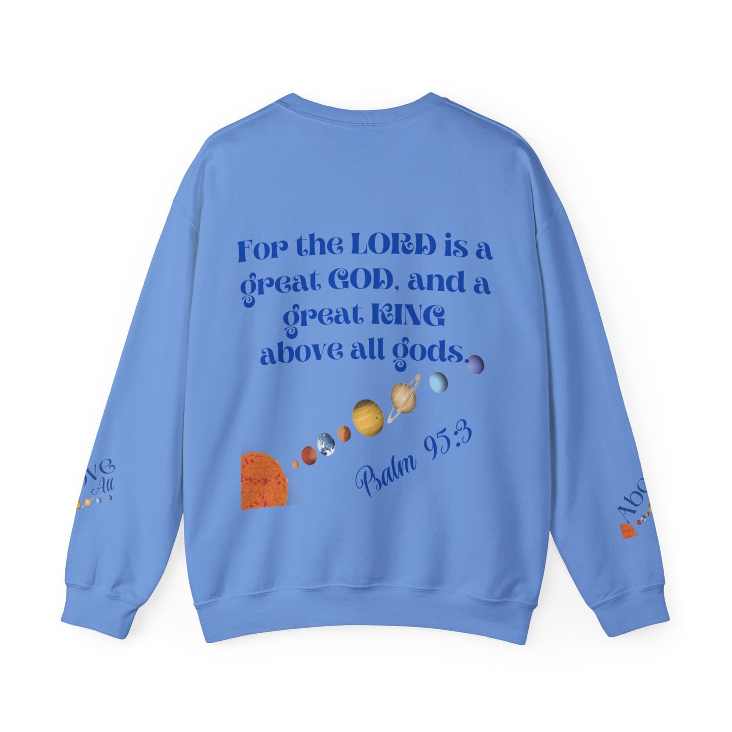 Unisex Heavy Blend™ Crewneck Sweatshirt (Above all)