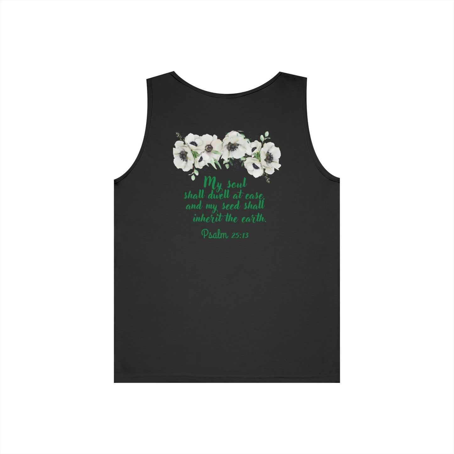 Unisex Heavy Cotton Tank Top (Floral-Ease)