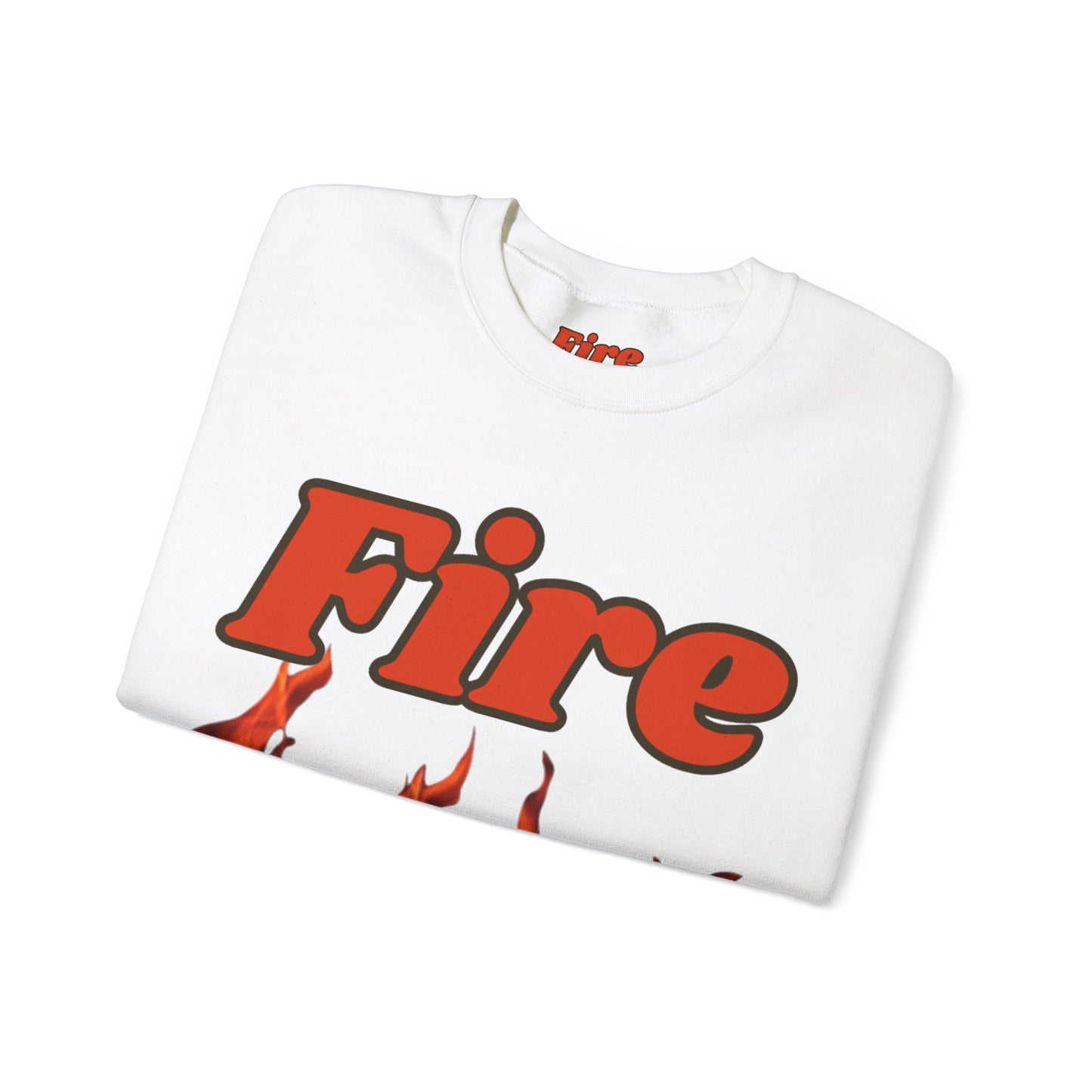 Unisex Heavy Blend™ Crewneck Sweatshirt (Fire)