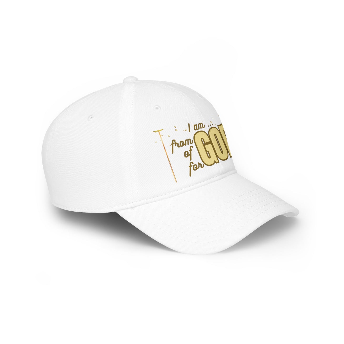 Baseball Cap (From, of and For God)