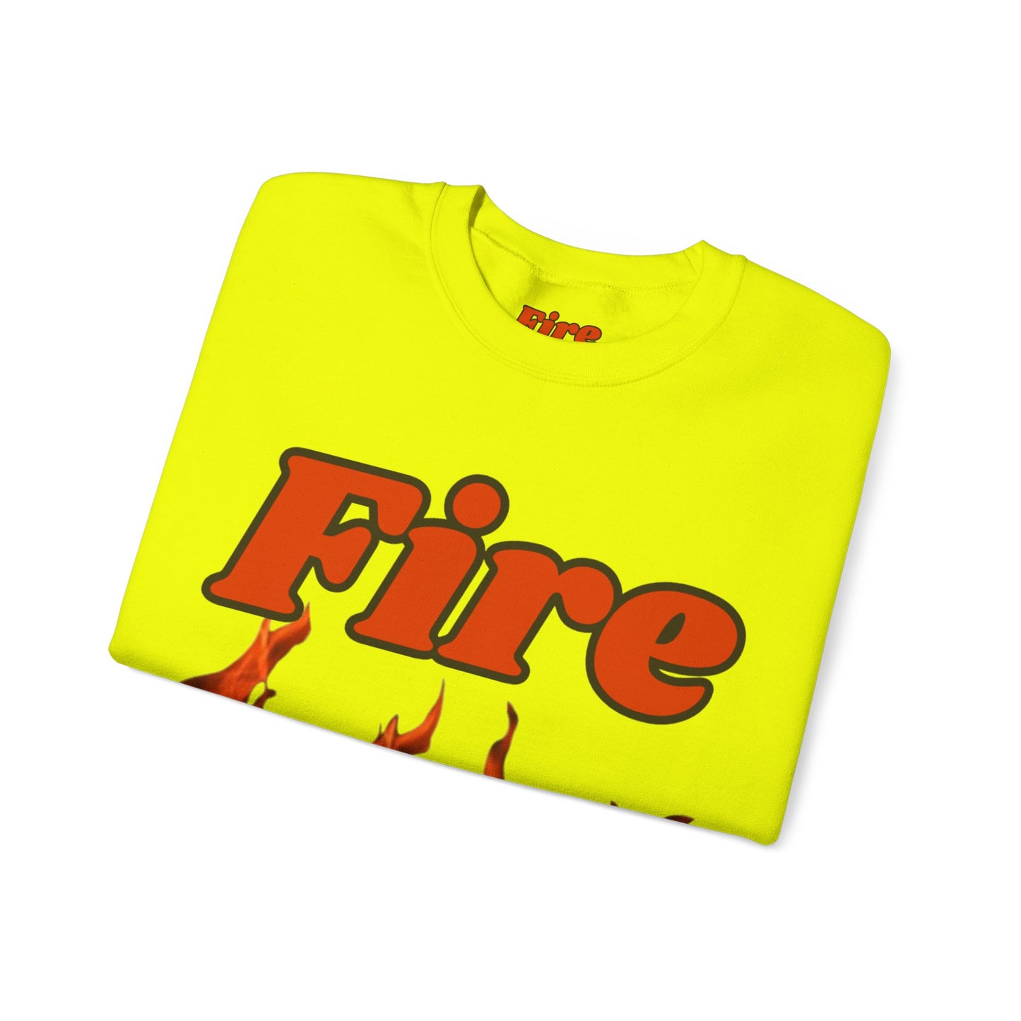 Unisex Heavy Blend™ Crewneck Sweatshirt (Fire)