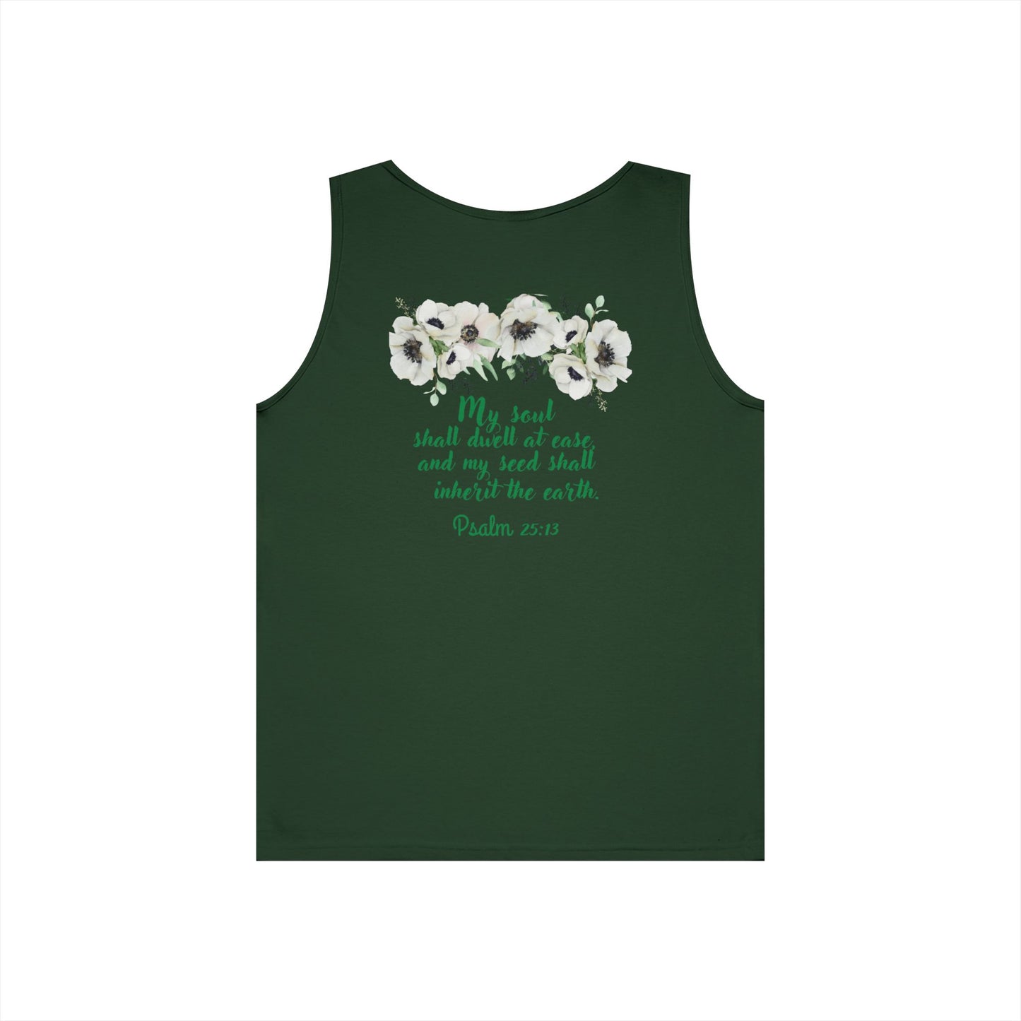 Unisex Heavy Cotton Tank Top (Floral-Ease)