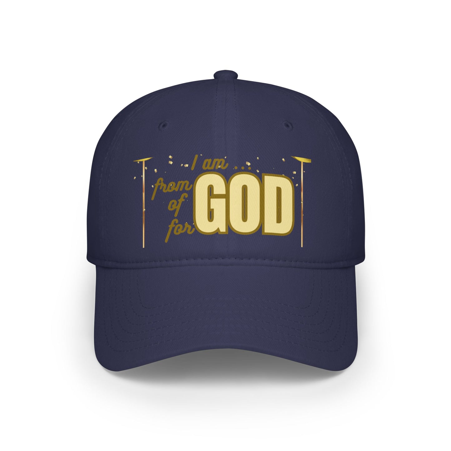 Baseball Cap (From, of and For God)
