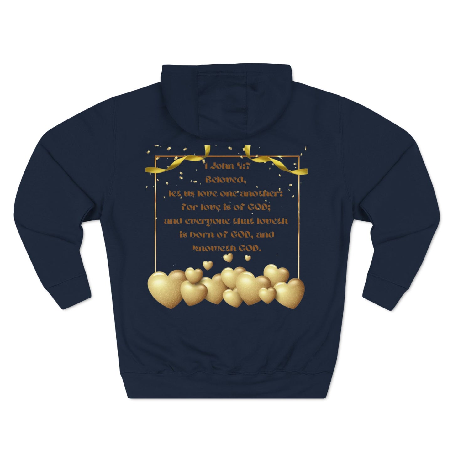 Three-Panel Fleece Hoodie (Antarctica-ForLove)