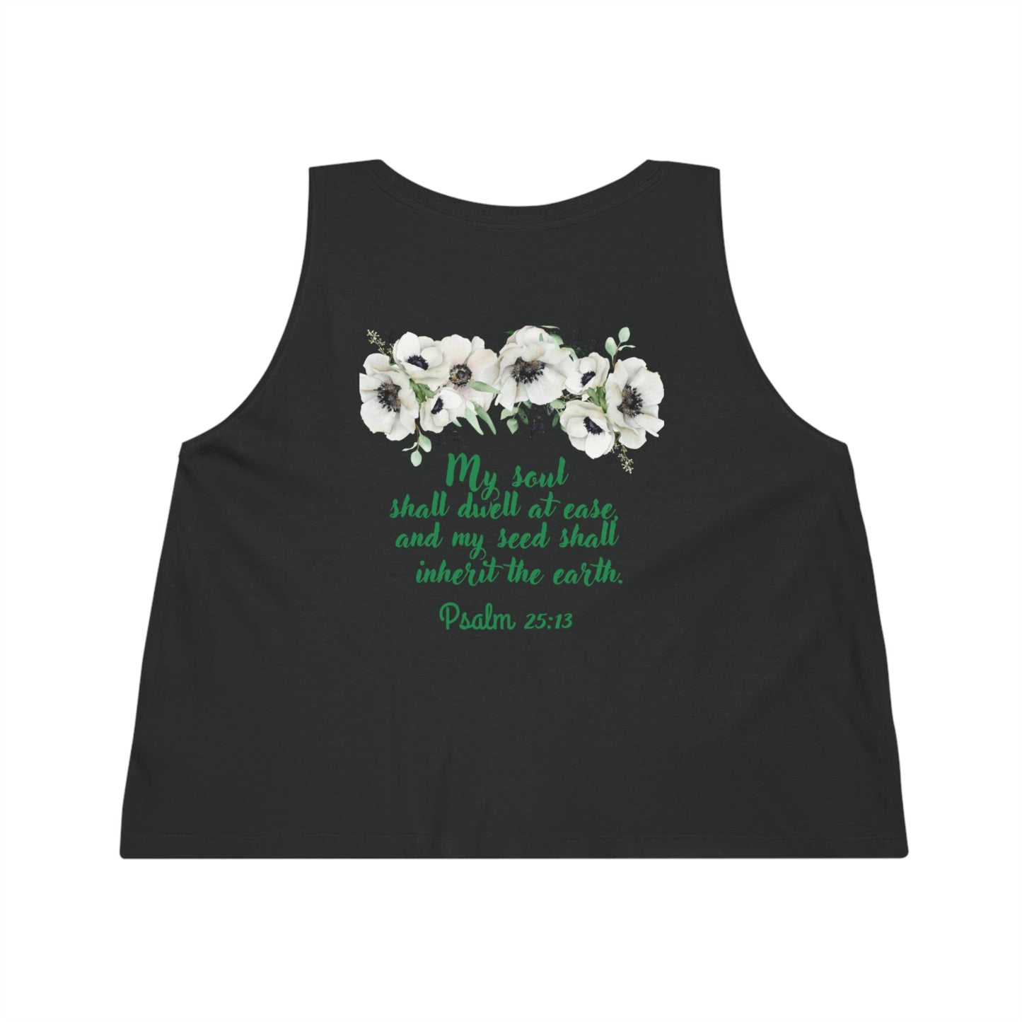 Women's Dancer Cropped Tank Top (Floral-Ease)