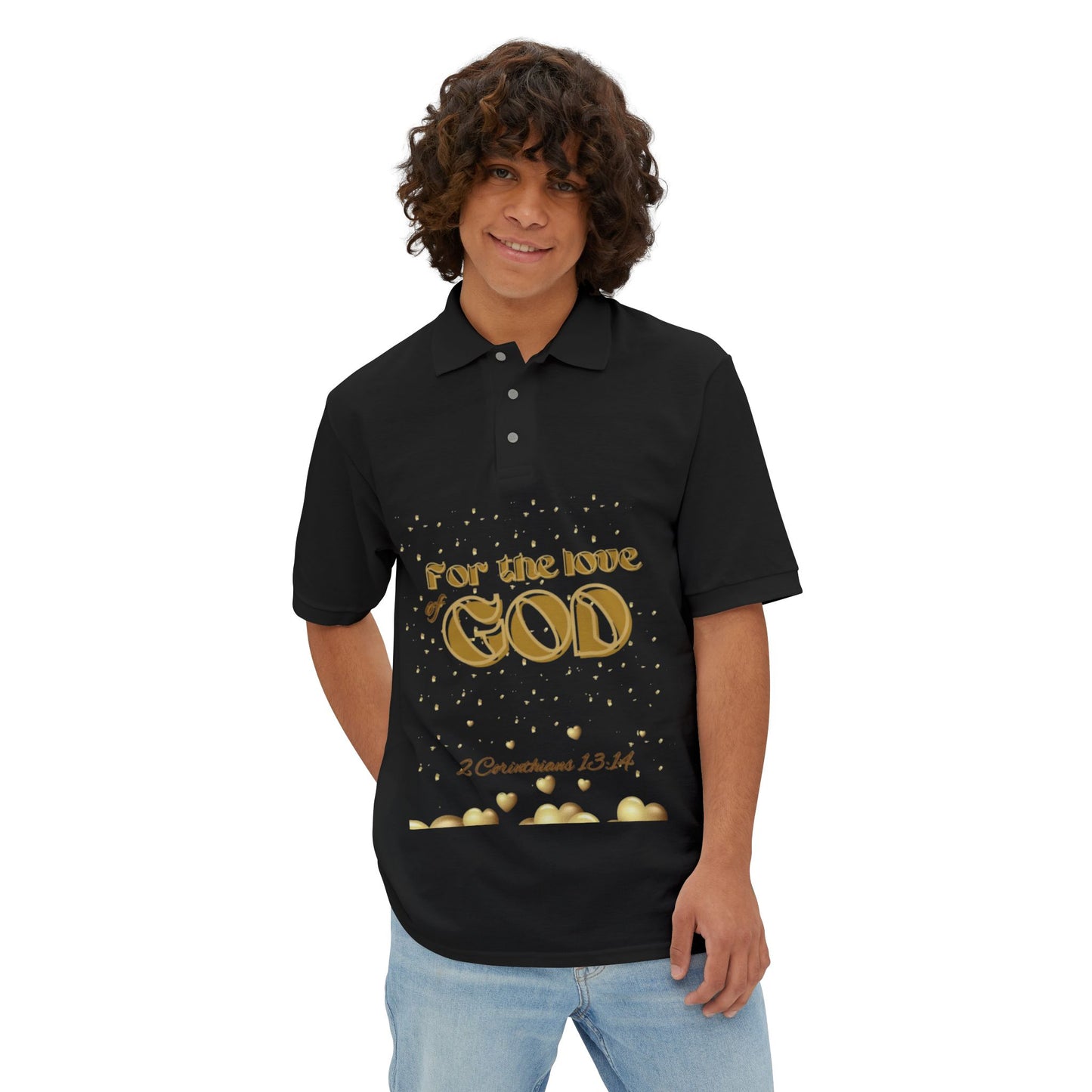Men's Piqué Polo (Love)
