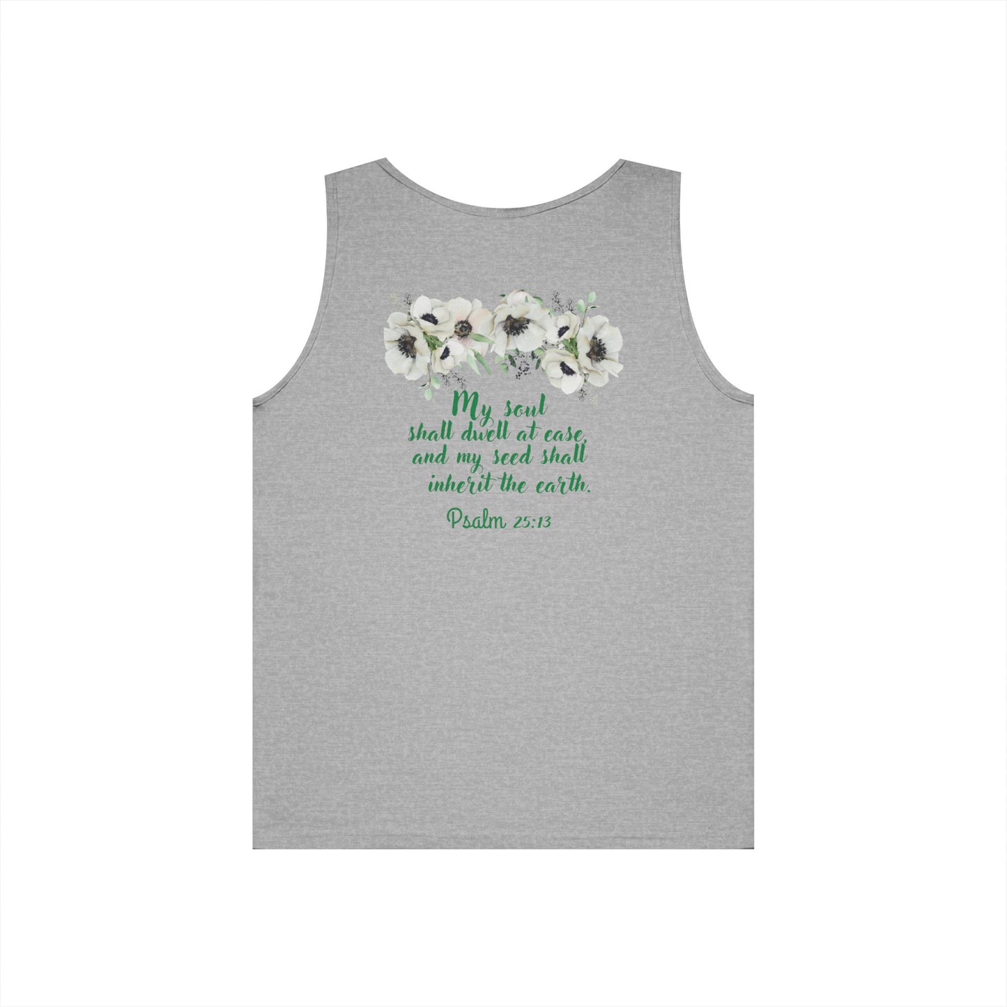 Unisex Heavy Cotton Tank Top (Floral-Ease)