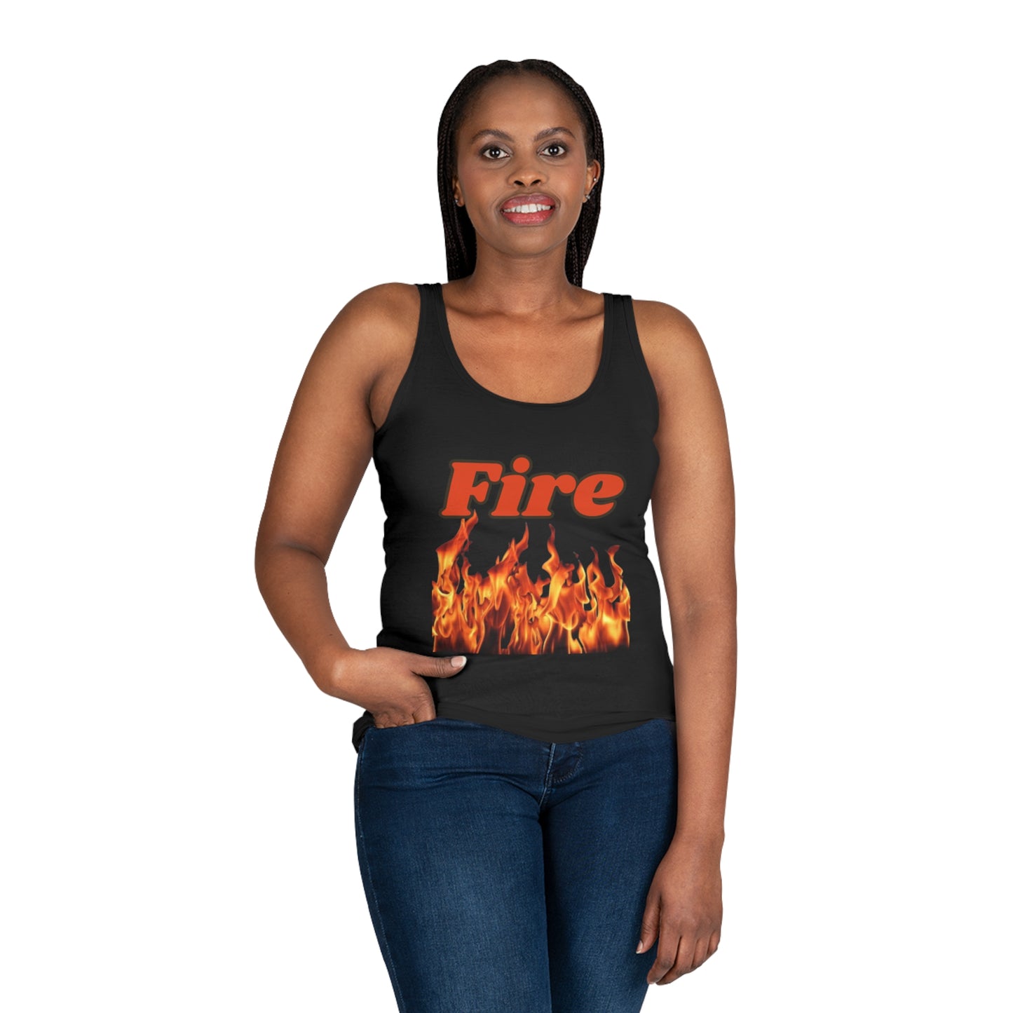 Women's Tank Top (Fire)