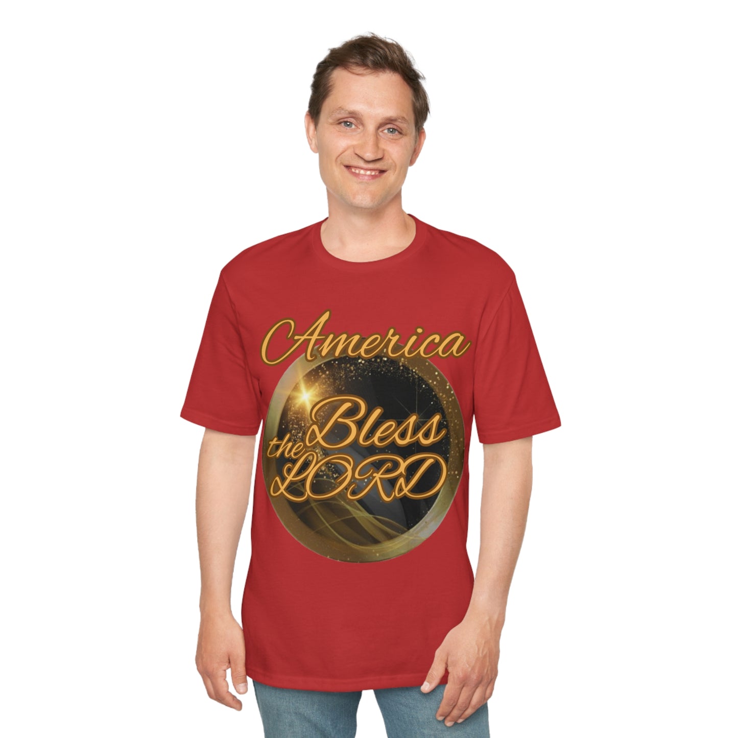 Perfect Weight® Tee  (America-Blessed)