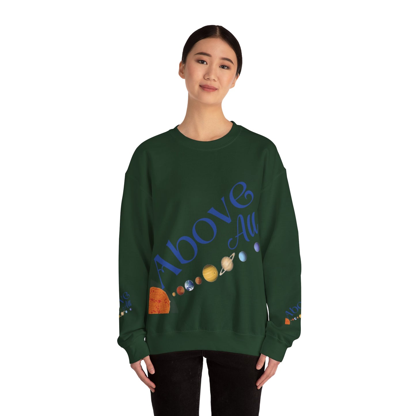 Unisex Heavy Blend™ Crewneck Sweatshirt (Above all)