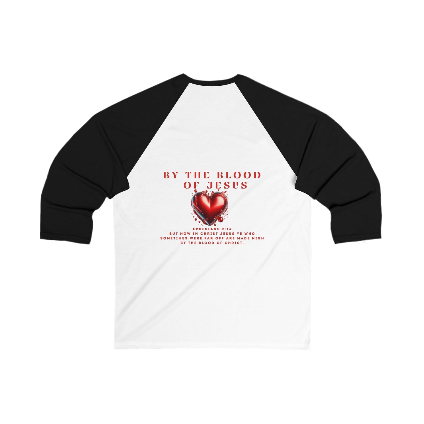 Faith-Inspired Baseball Tee - Unisex Christian Raglan Shirt, Religious Gift for Youth Groups, Church Events, Spiritual Apparel, Heart Design
