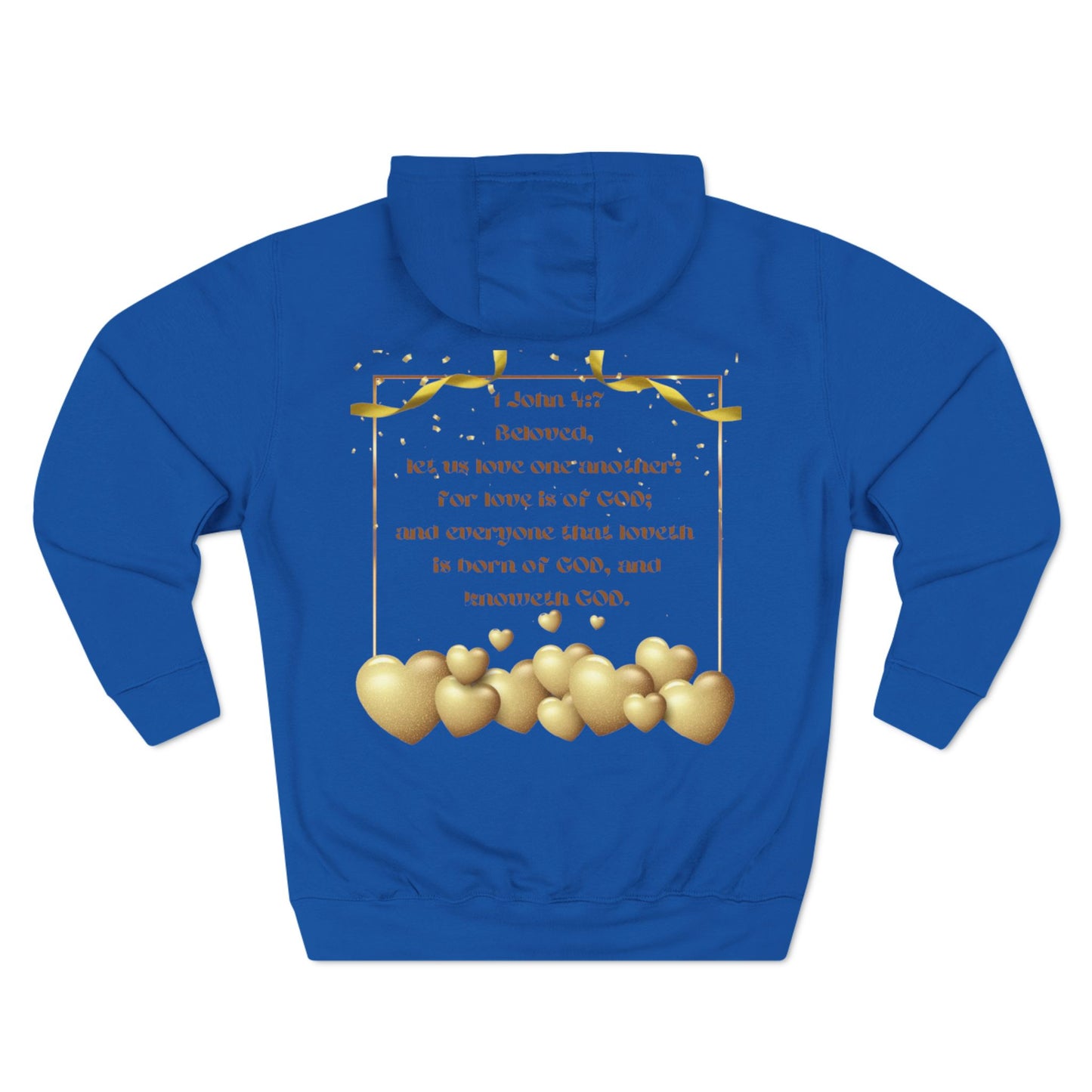 Three-Panel Fleece Hoodie (Antarctica-ForLove)