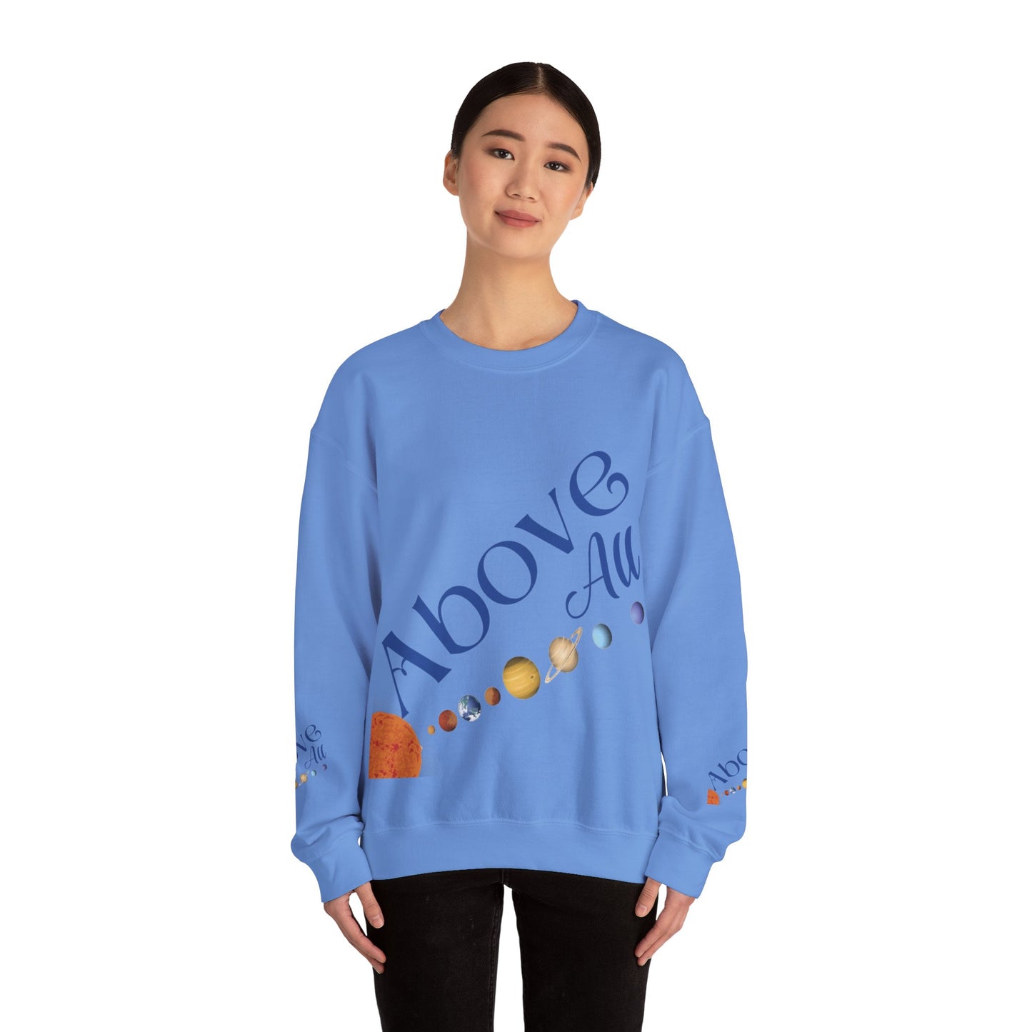 Unisex Heavy Blend™ Crewneck Sweatshirt (Above all)