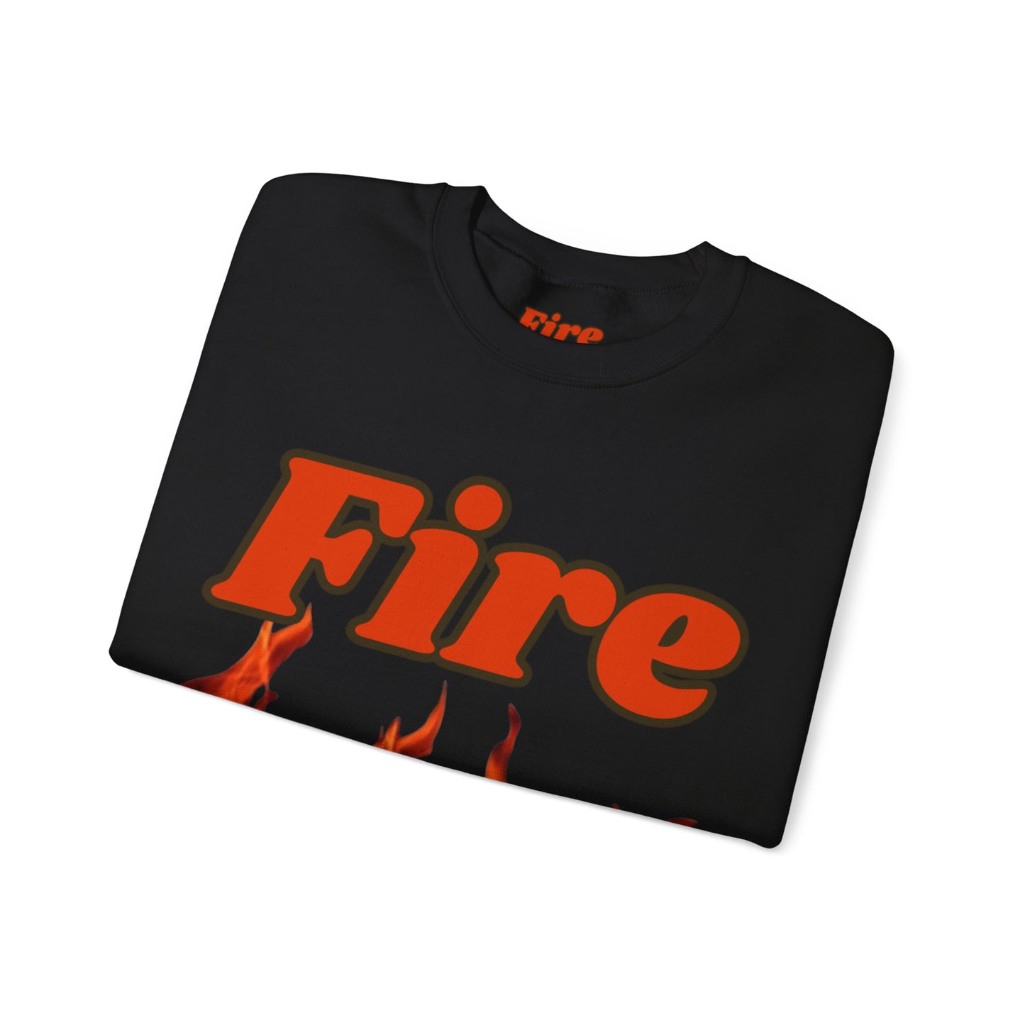 Unisex Heavy Blend™ Crewneck Sweatshirt (Fire)