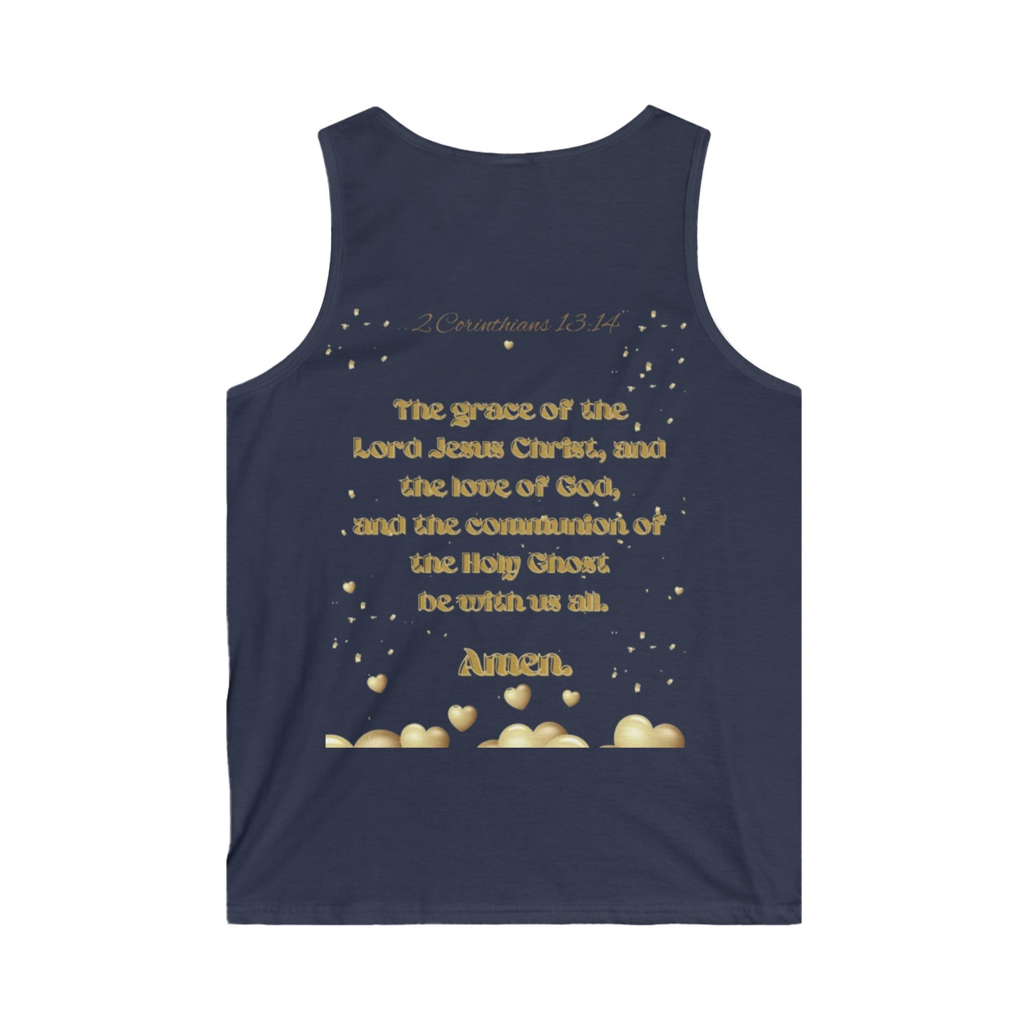 Men's Softstyle Tank Top (Love of GOD)