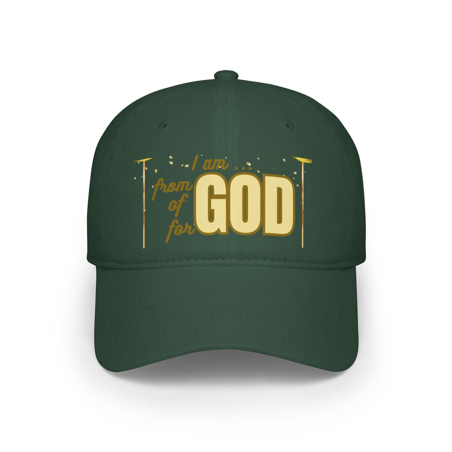 Baseball Cap (From, of and For God)