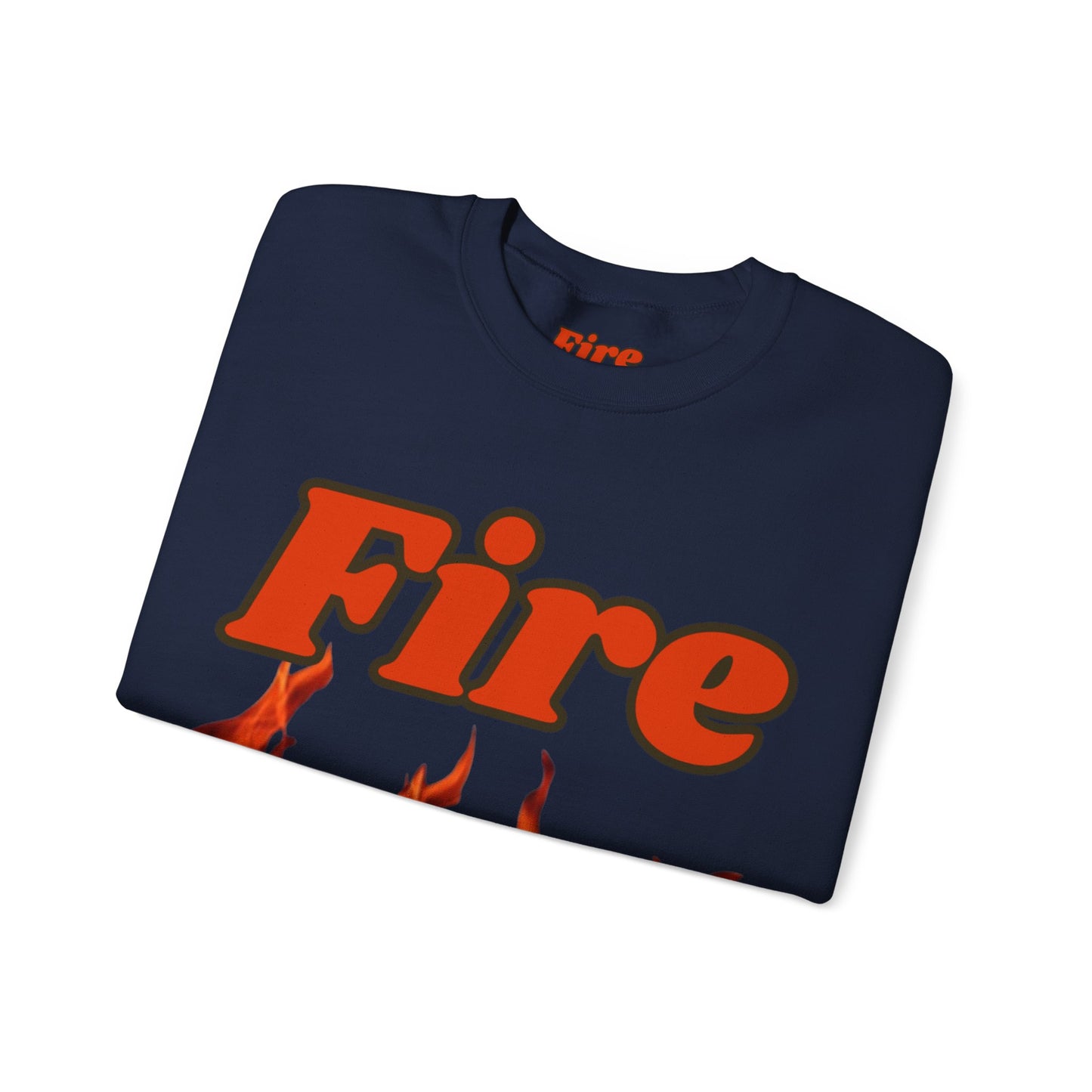 Unisex Heavy Blend™ Crewneck Sweatshirt (Fire)