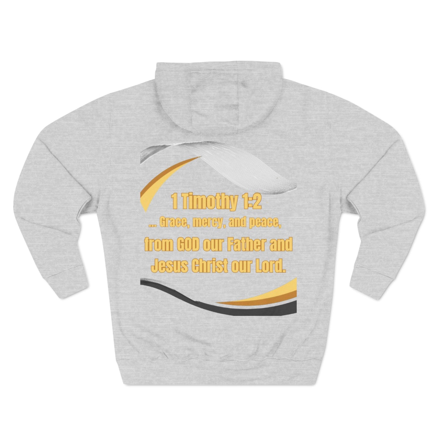 Three-Panel Fleece Hoodie (Antarctica-forGod)