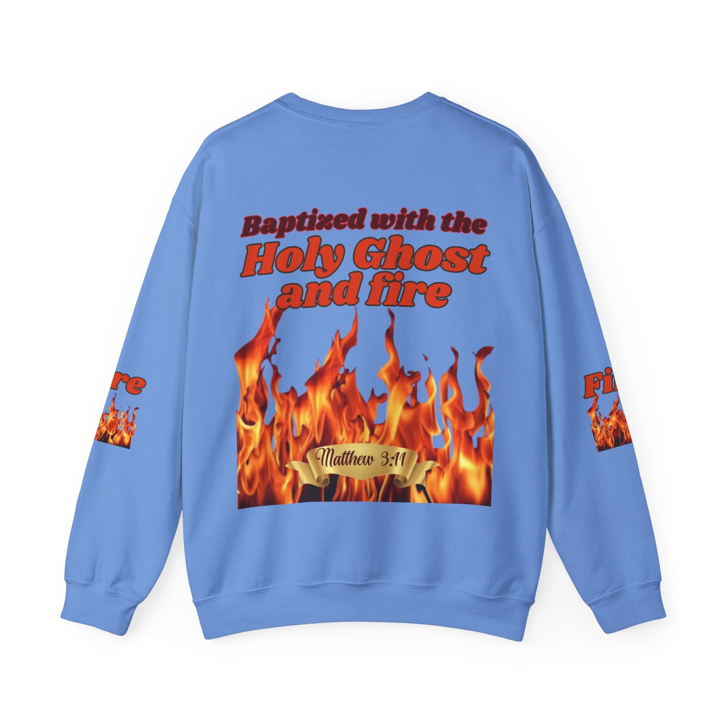 Unisex Heavy Blend™ Crewneck Sweatshirt (Fire)